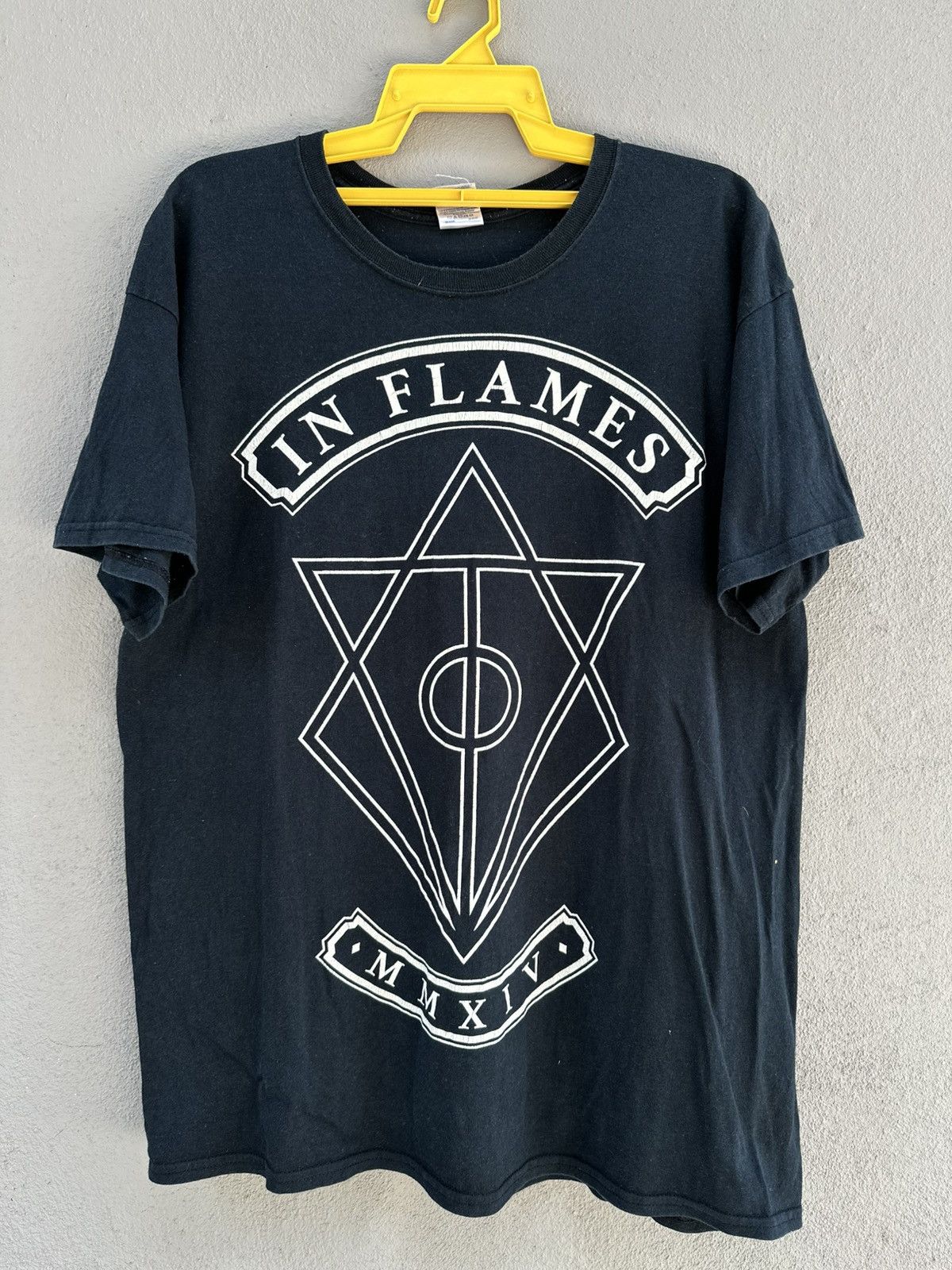 Band Tees Vintage In Flames Knotfest Japan Faded Grunge Tee Size US L / EU 52-54 / 3 - 1 Thumbnail