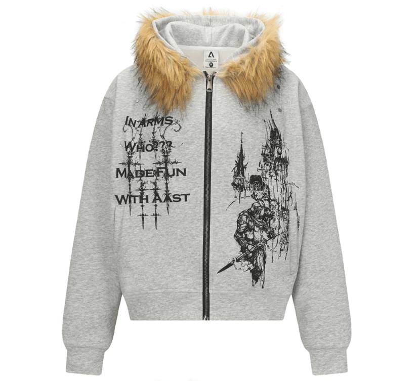 Japanese Brand Fur Collar Hoodies Jackets Size US M / EU 48-50 / 2 - 1 Thumbnail
