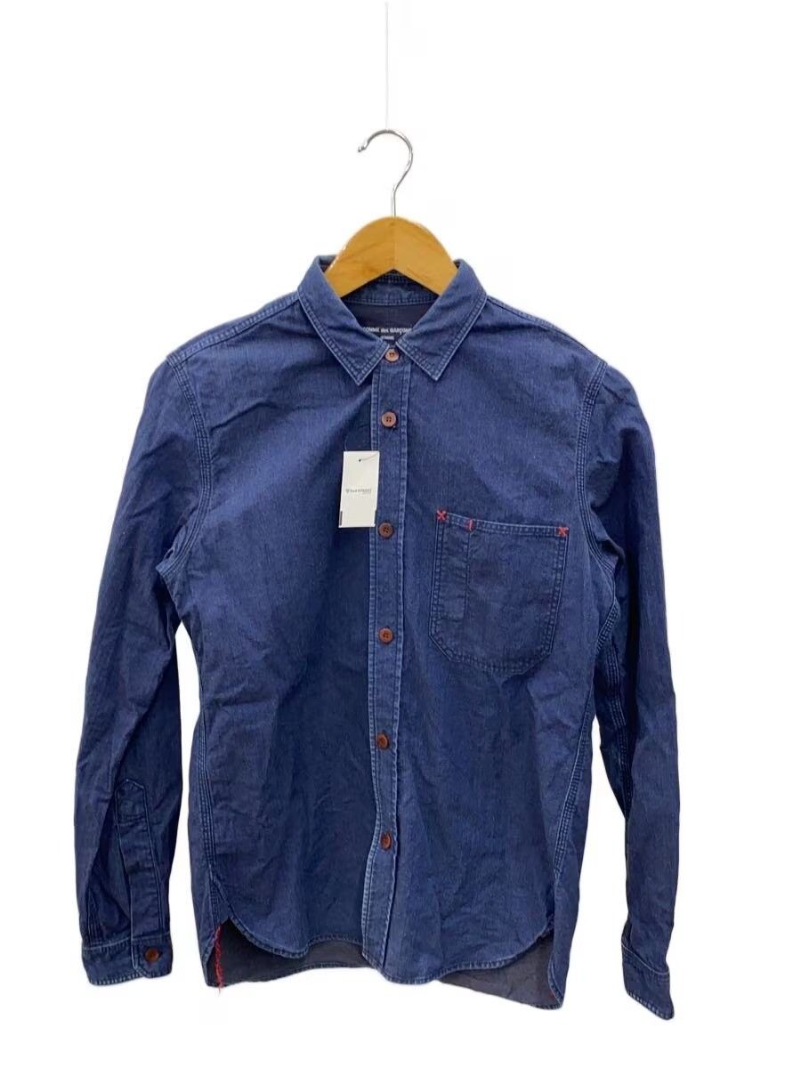 Comme des Garcons Homme 2012 Denim Shirt Size US S / EU 44-46 / 1 - 1 Thumbnail