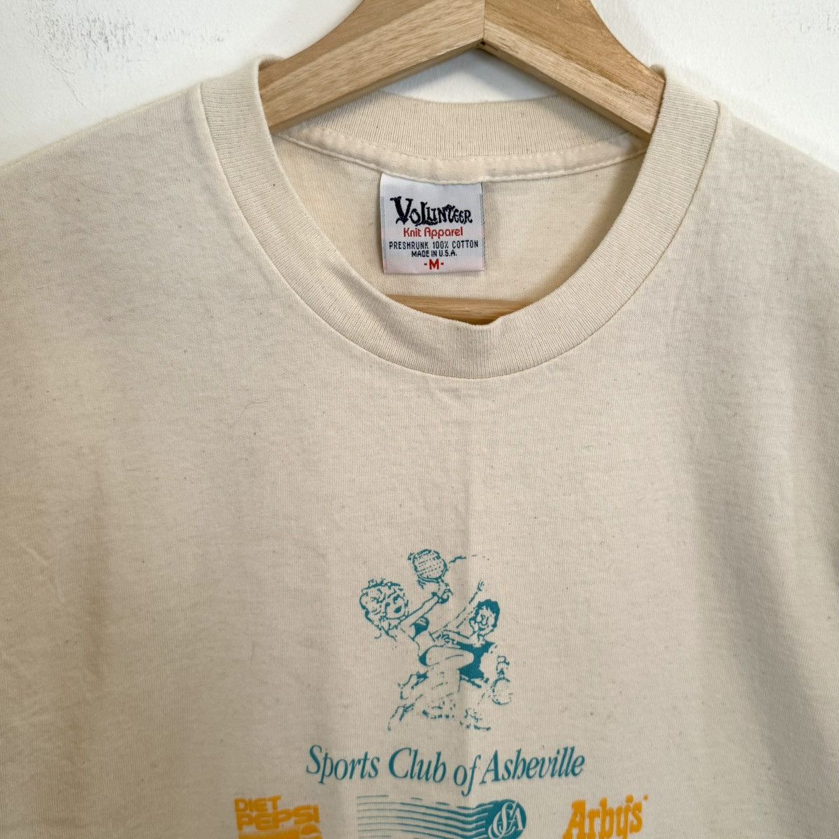 Vintage VTG 1996 First Annual Summer Bash Sports Club Asheville Tee Size US M / EU 48-50 / 2 - 3 Thumbnail