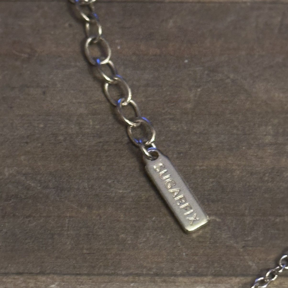 Other Sugarfix by BaubleBar paved sideway letter M necklace Size ONE SIZE - 4 Thumbnail