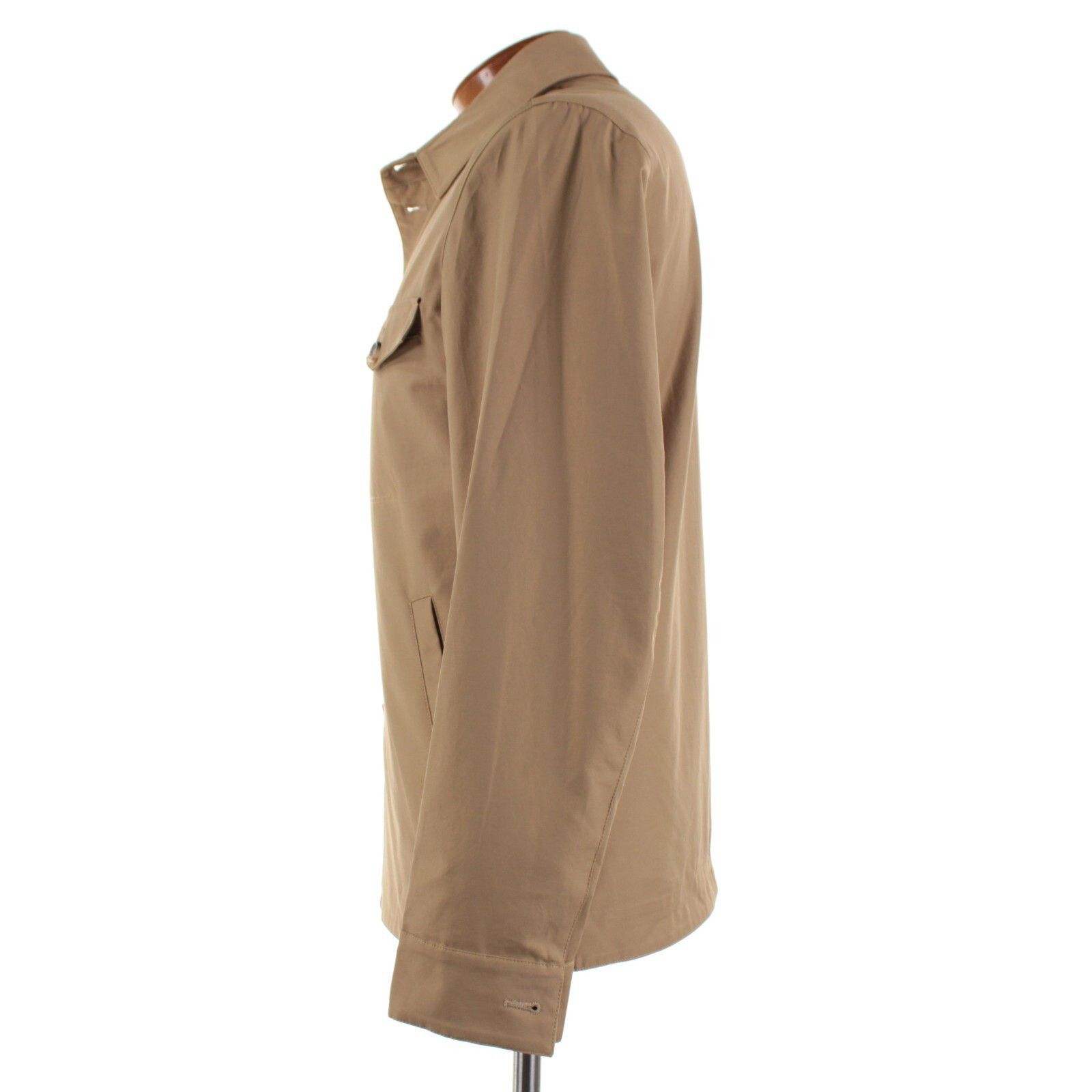 Luciano Barbera Luciano Barbera Overshirt Size M US In Beige Cotton Blend Size US M / EU 48-50 / 2 - 5 Thumbnail
