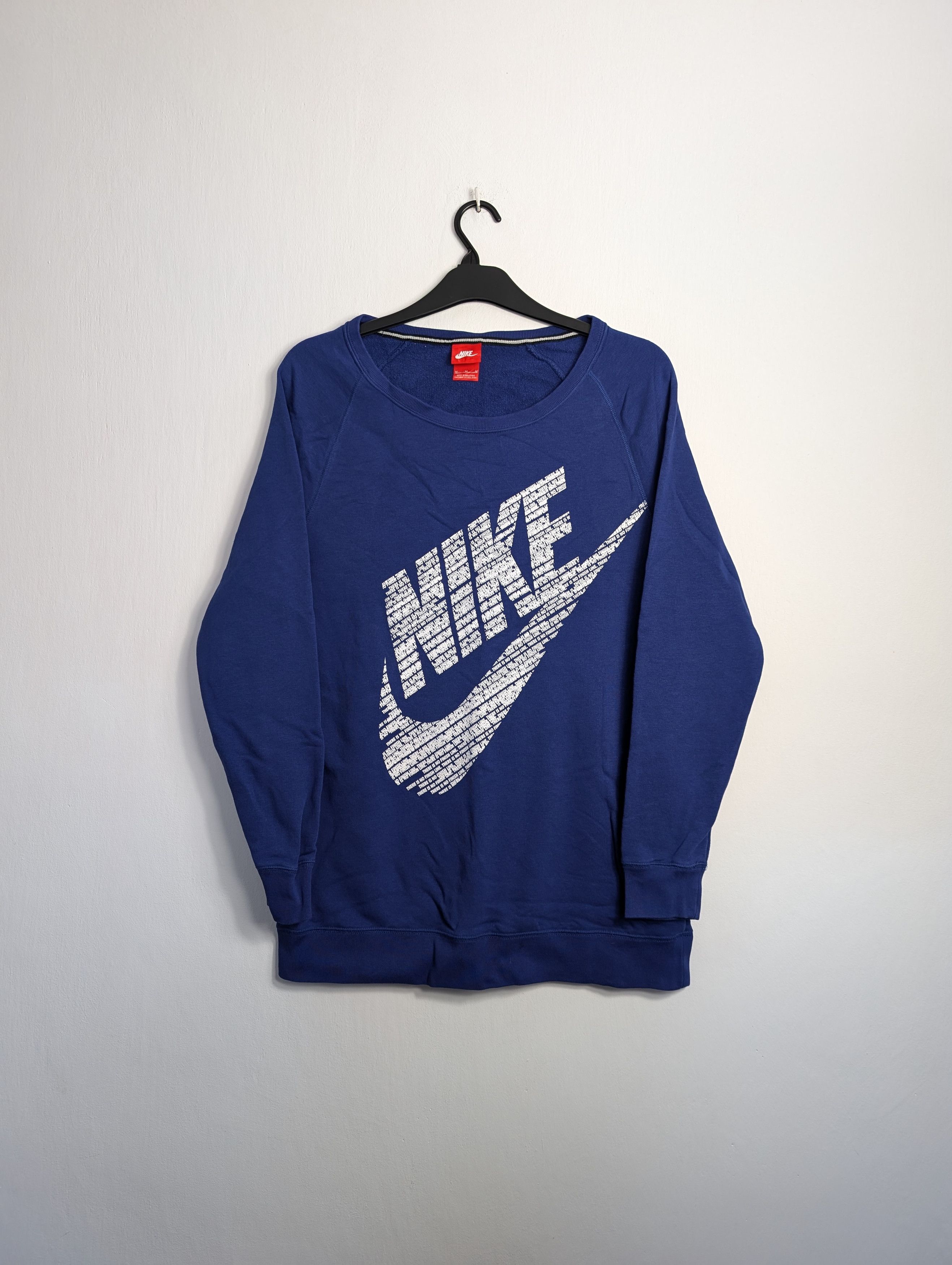 Nike Nike Spellout Sweatshirt Logo Streetwear Sportswear Crewneck Size M / US 6-8 / IT 42-44 - 1 Thumbnail