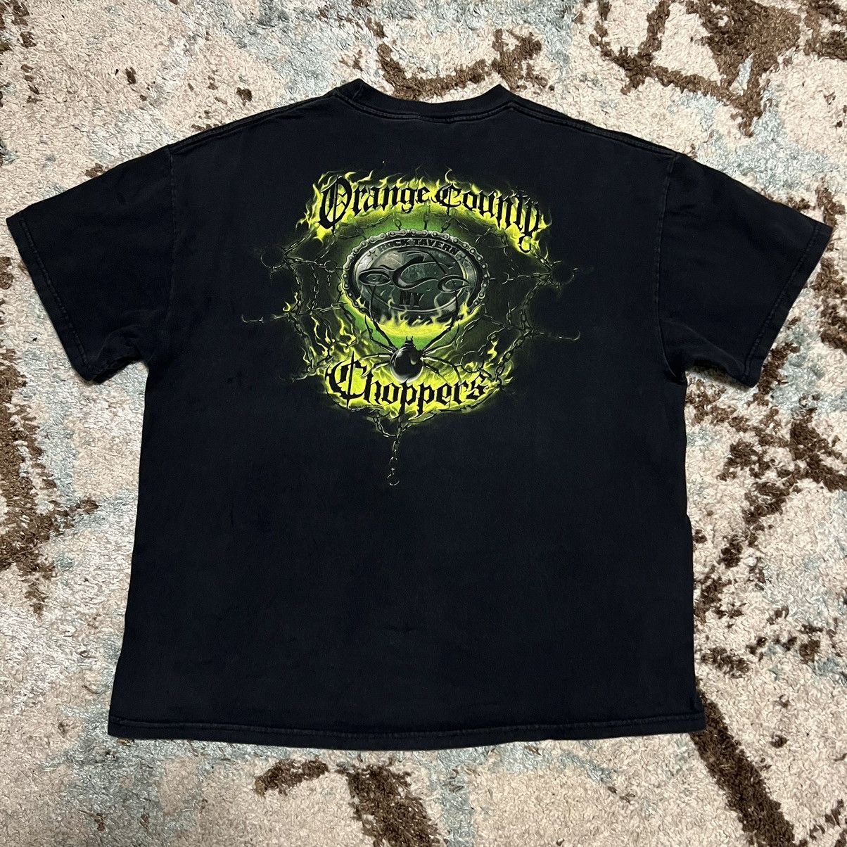 Vintage Vintage Orange County Choppers Black Widow Spider Shirt XL ...