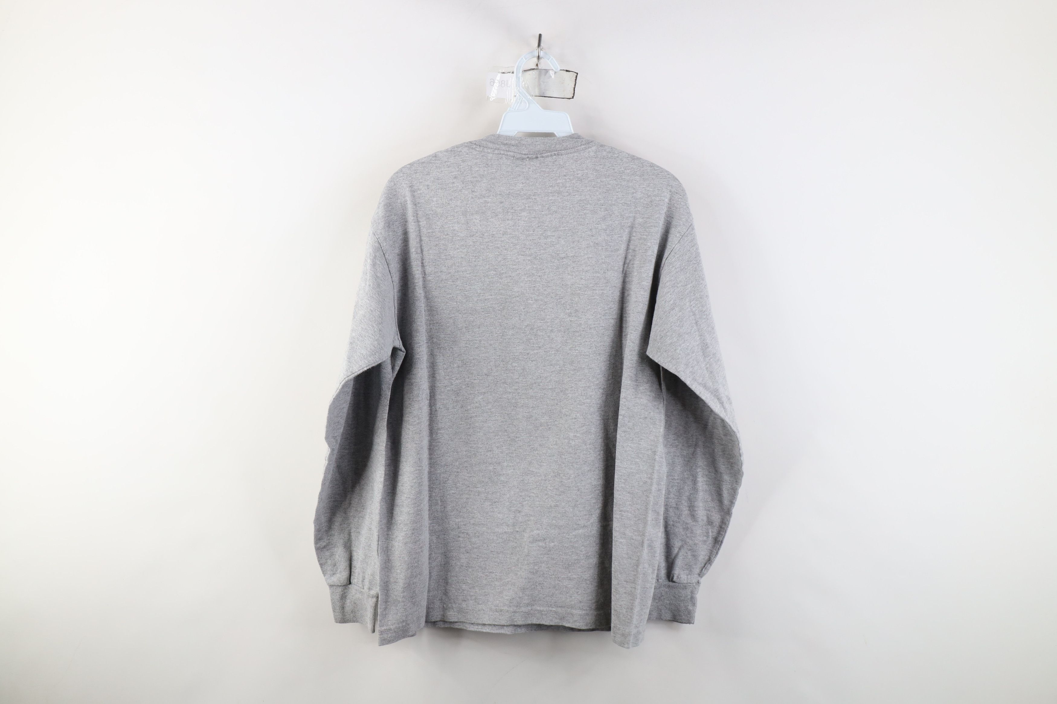 Aeropostale Vintage 90s Y2K Aeropostale Long Sleeve T-Shirt Heather Gray Size US M / EU 48-50 / 2 - 11 Thumbnail