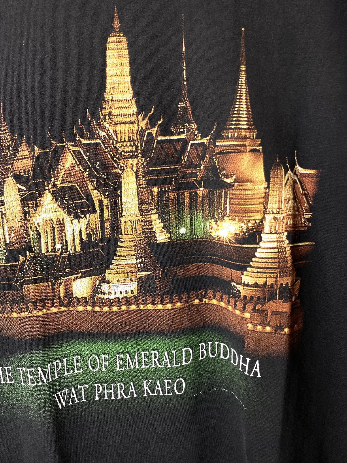 Band Tees Vintage Temple Of Emerald Buddha T Shirt Size US XL / EU 56 / 4 - 3 Thumbnail