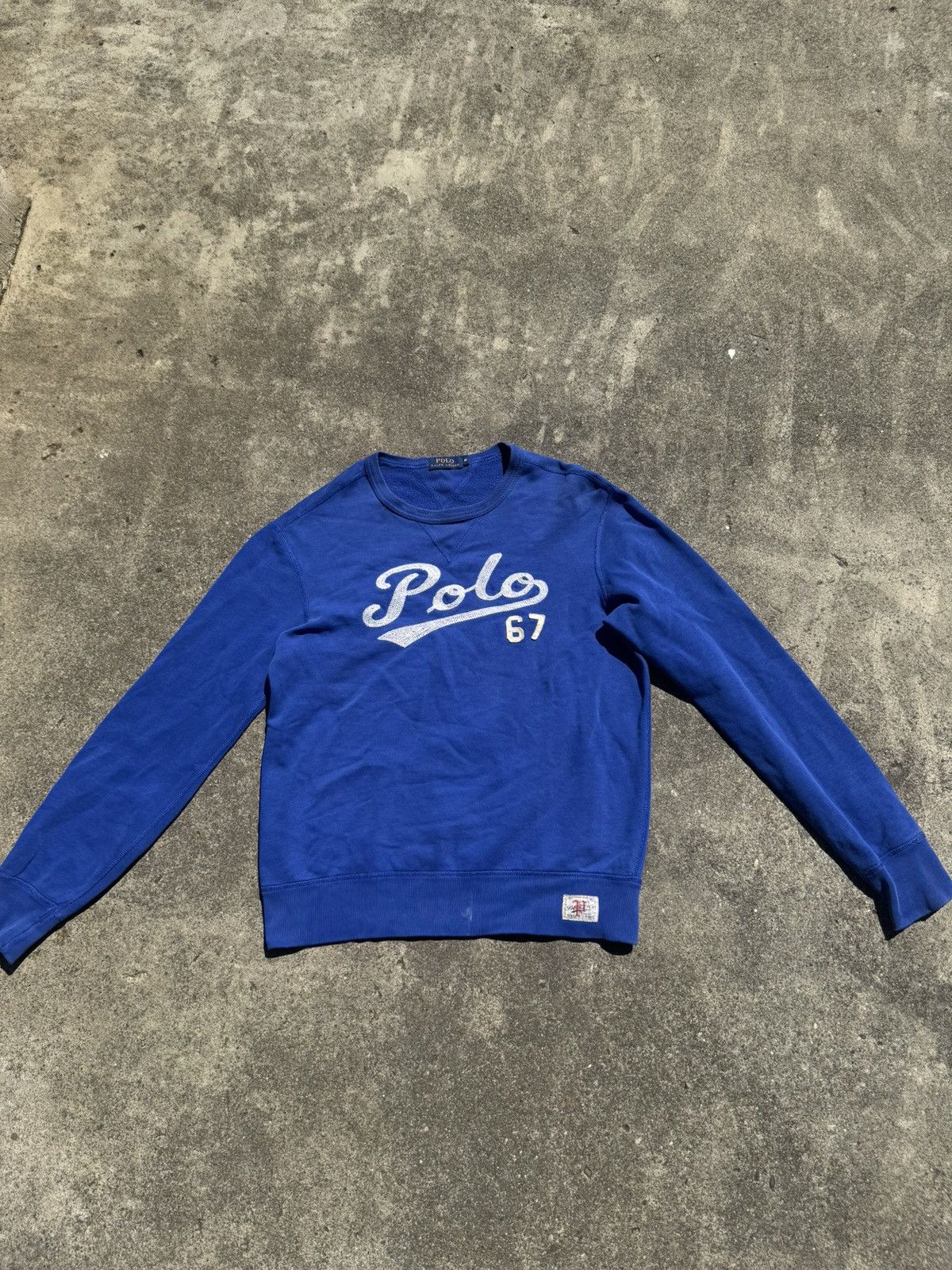 Ralph Lauren Polo Ralph Lauren blue crewneck sweatshirt Size US S / EU 44-46 / 1 - 1 Thumbnail