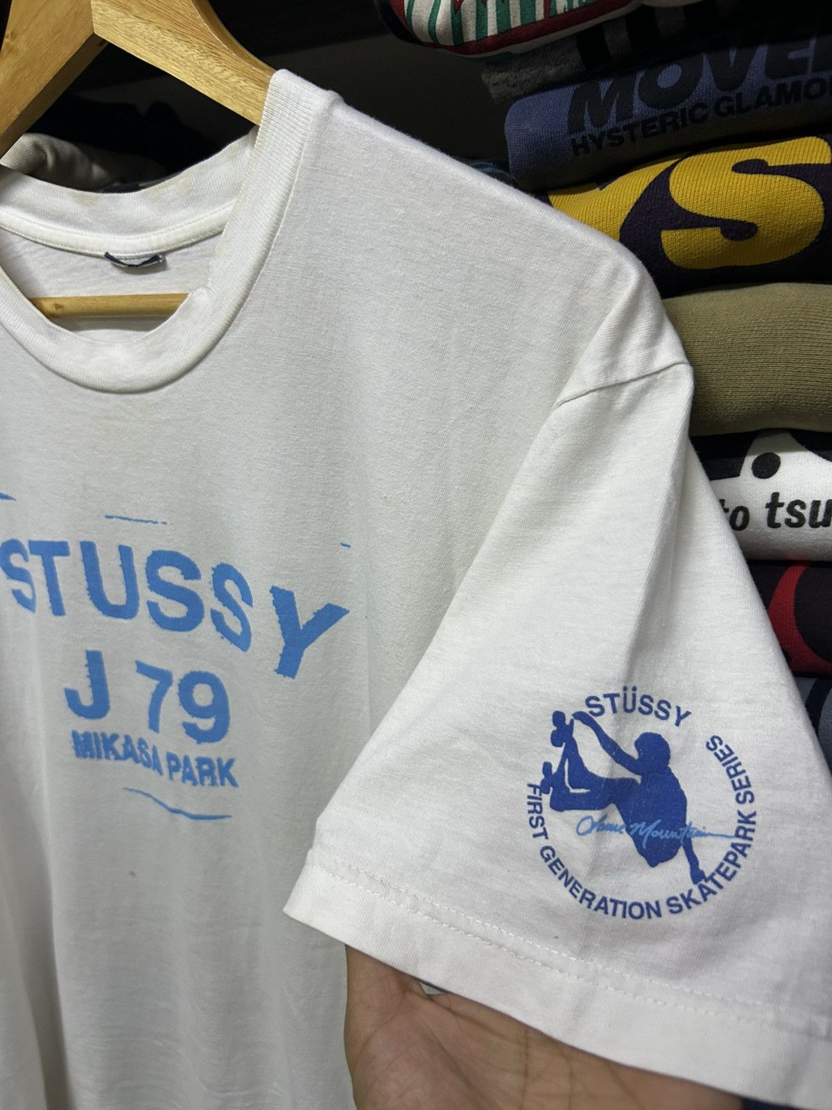 Stussy Vintage Stussy skateboard first generation skatepark tee Size US M / EU 48-50 / 2 - 2 Thumbnail
