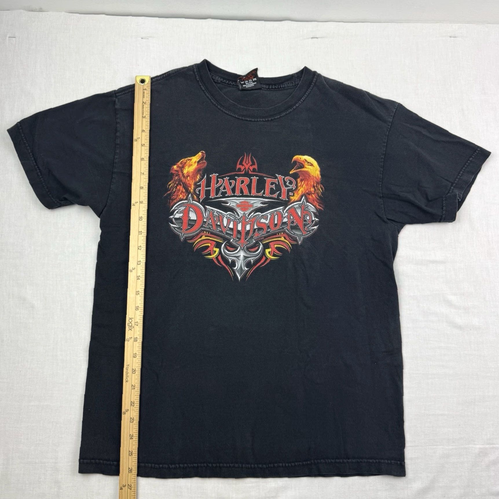 Harley Davidson Vintage Harley-Davidson T Shirt Adult Large Stone Mountain Biker Punk Grunge Y2K Size US L / EU 52-54 / 3 - 7 Thumbnail