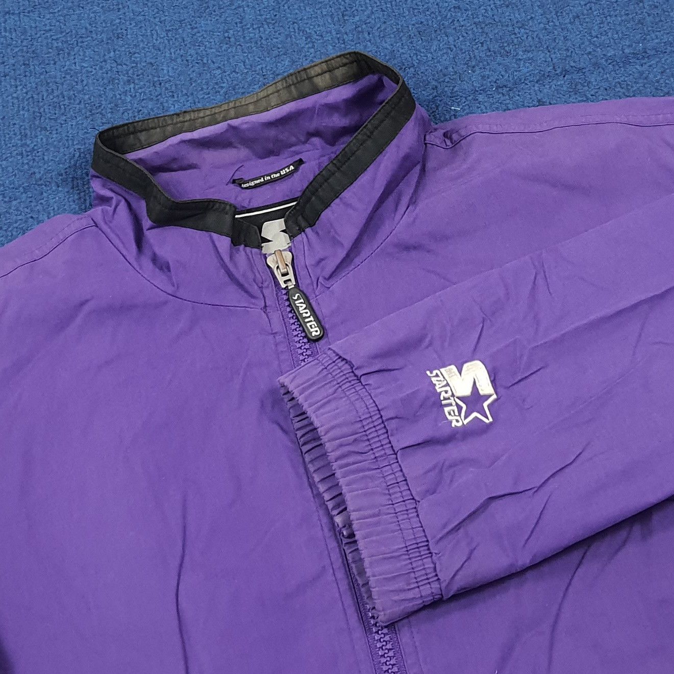 Starter Vintage 90s Starter Minnesota Vikings NFL Jacket C308N1 Size US XXL / EU 58 / 5 - 4 Thumbnail