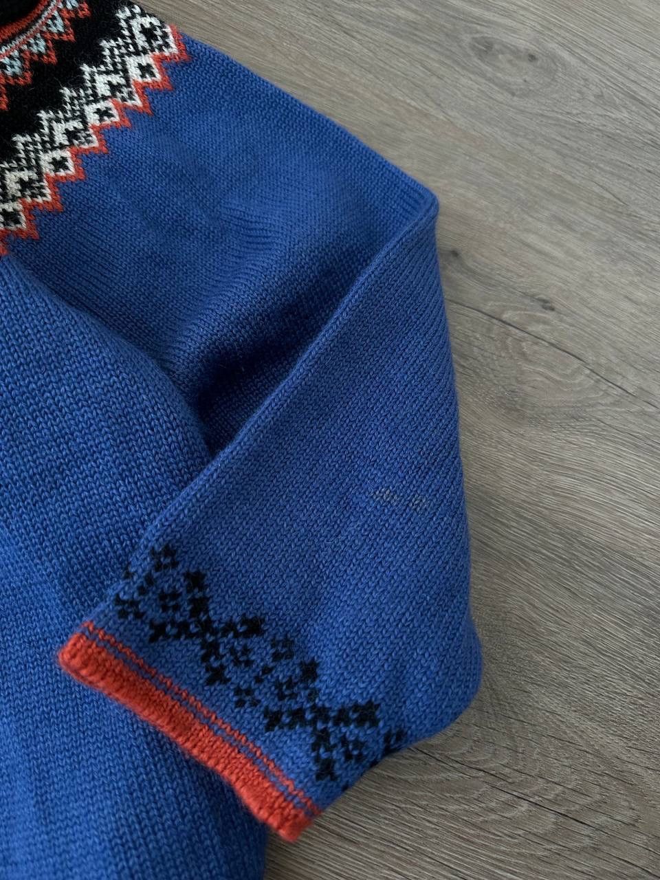 Vintage Vintage Nordstrikk Norway Wool Knit Blue Sweater Size US M / EU 48-50 / 2 - 11 Thumbnail