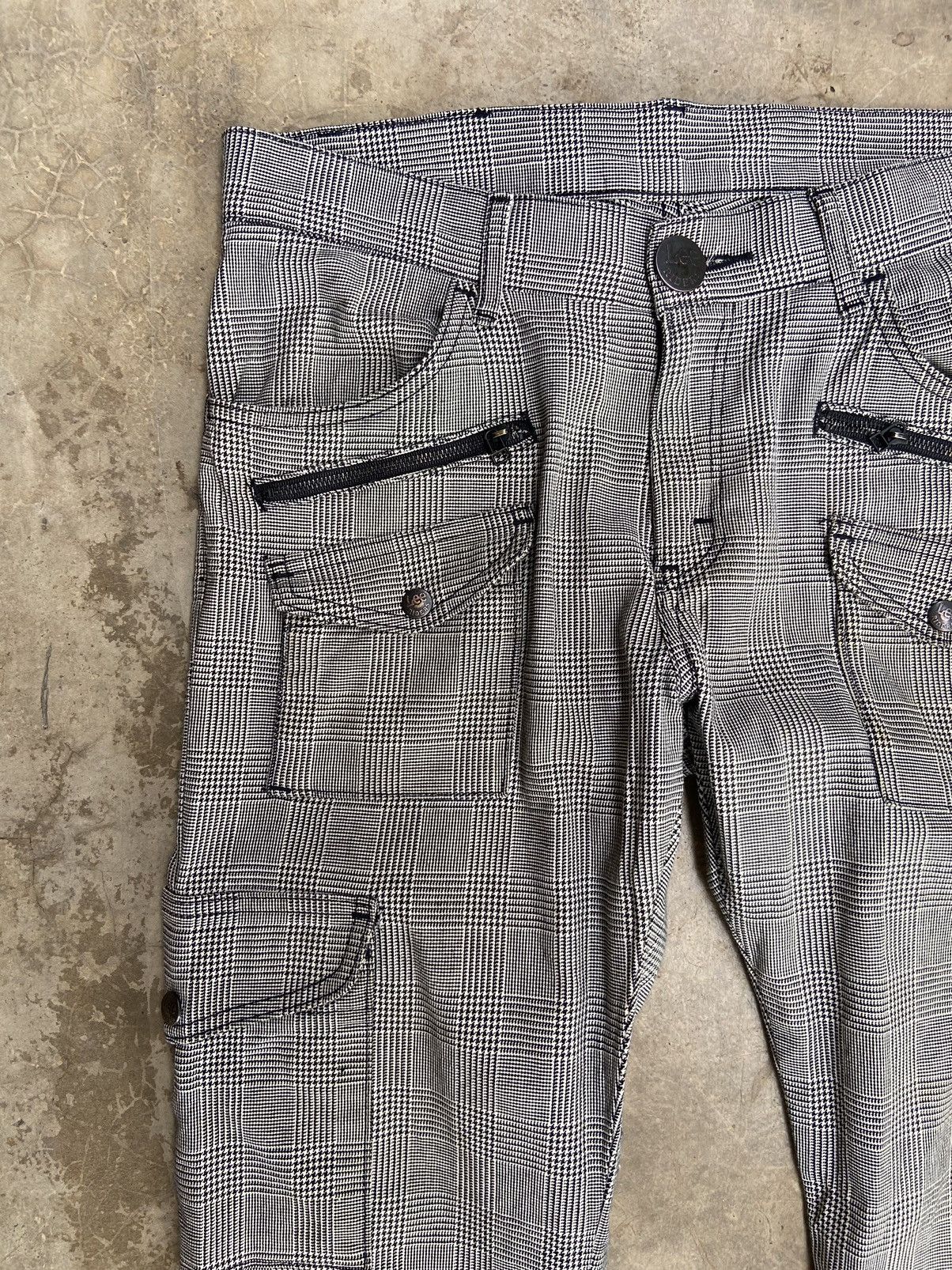 Beauty Beast 🔥 Lee Riders cargo pants punk plaid if six was nine Size US 33 - 5 Thumbnail