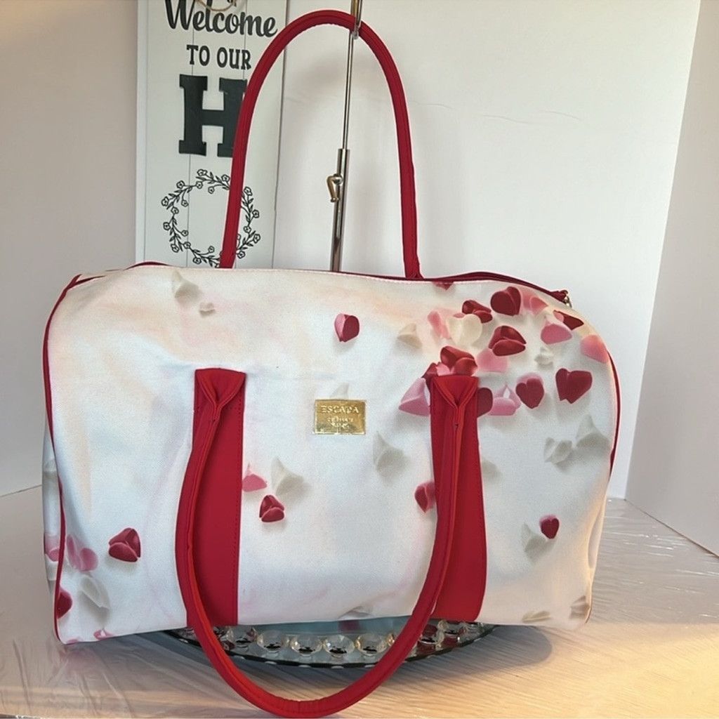 Escada Escada Red and White Women's Bag Size ONE SIZE - 8 Thumbnail