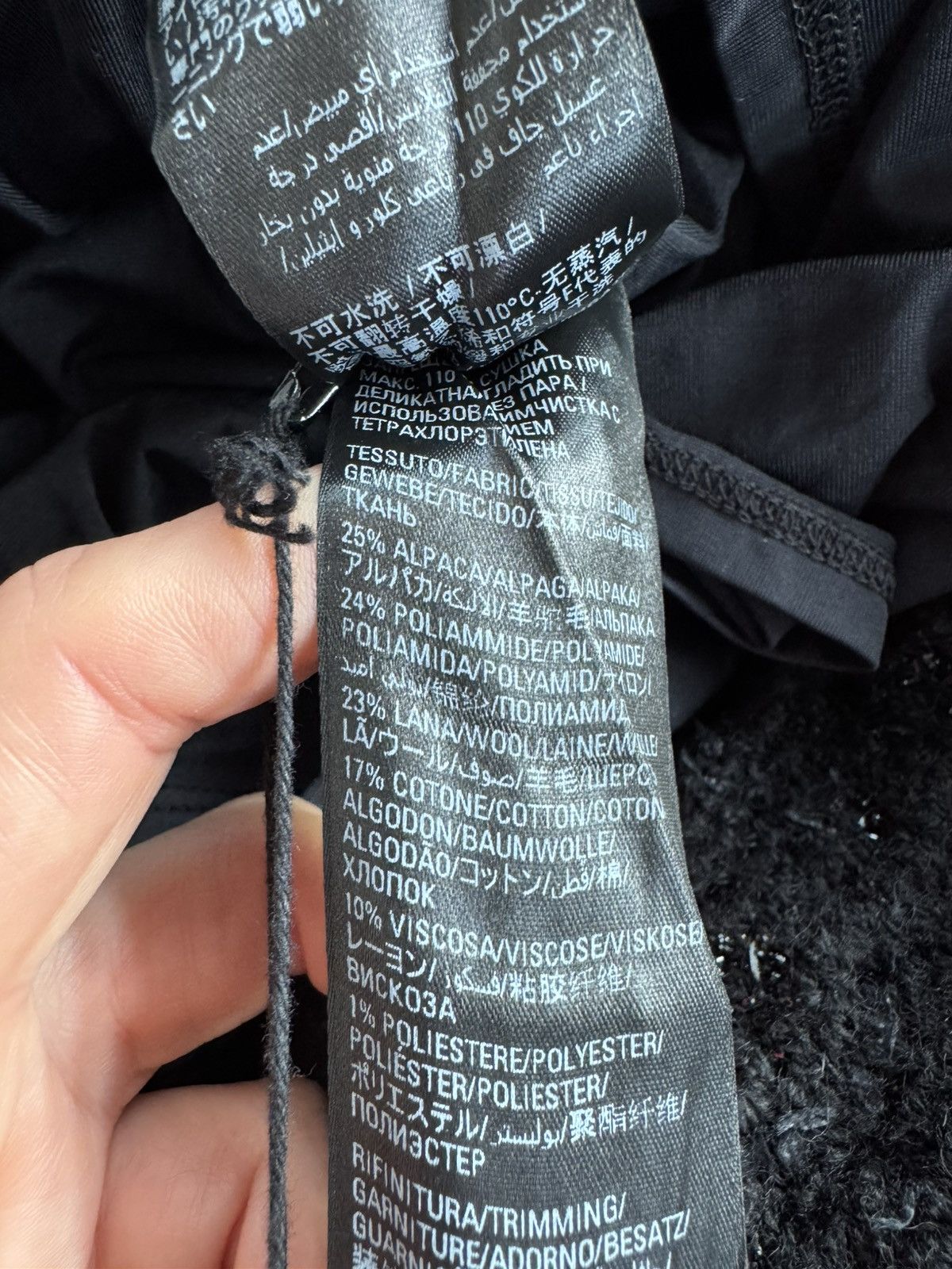 Balenciaga Balenciaga New wool midi dress, black, size S Size S / US 4 / IT 40 - 6 Thumbnail