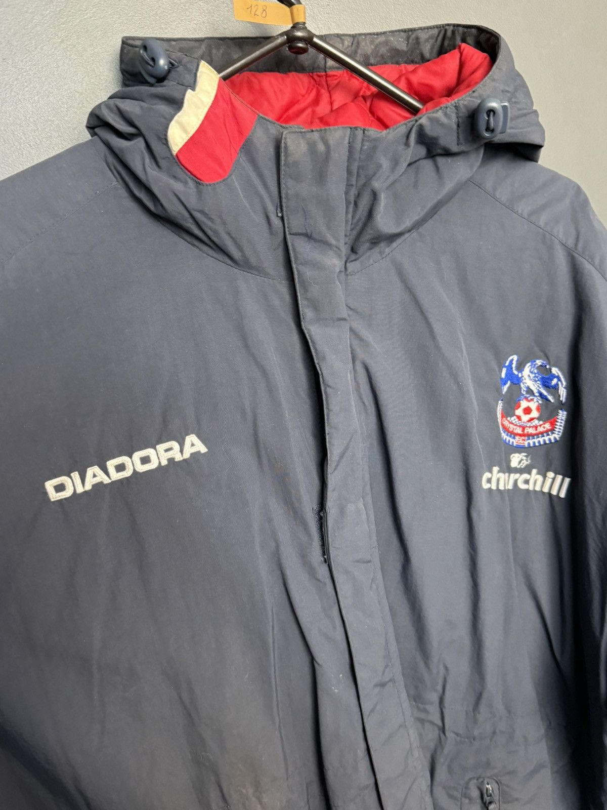 Diadora Crystal Palace Training Football Jacket Size US XL / EU 56 / 4 - 3 Thumbnail