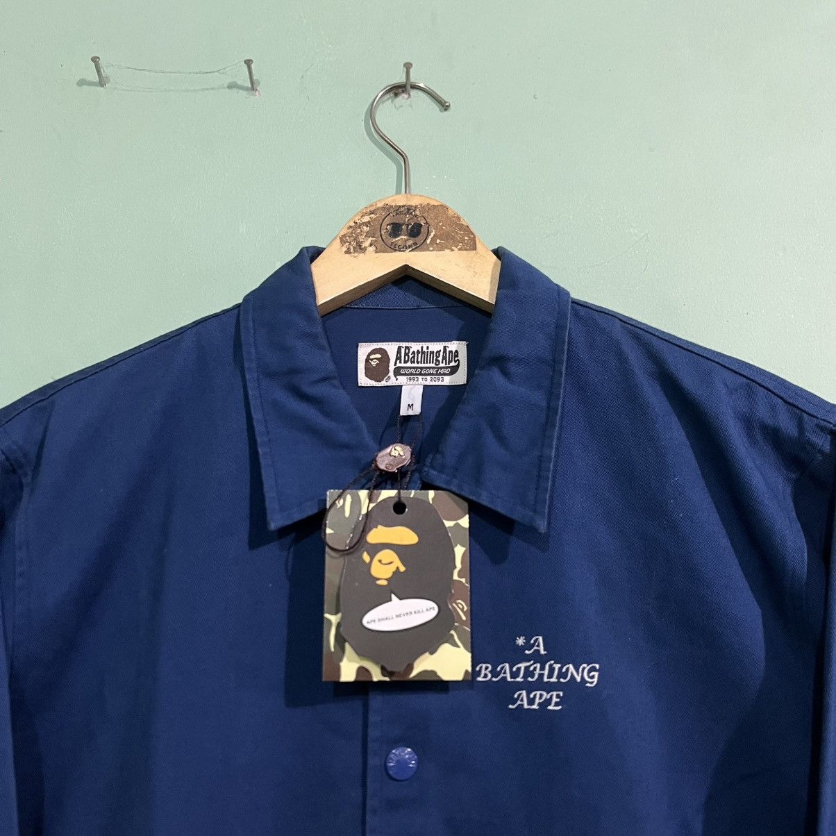 Bape Bape Big Logo Coach Jacket Size US M / EU 48-50 / 2 - 7 Thumbnail