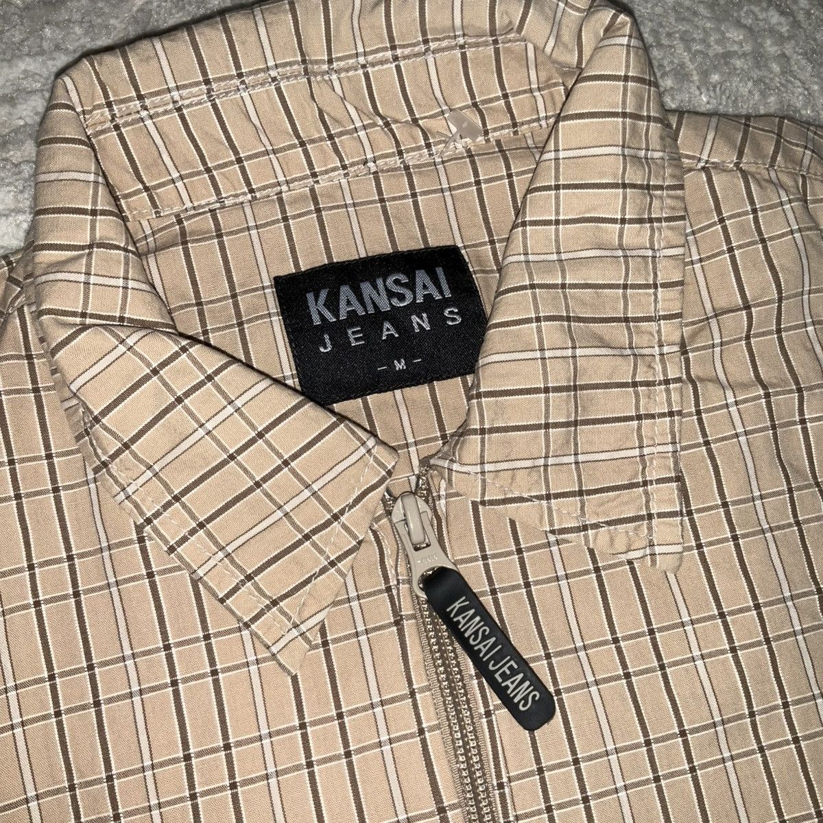 Kansai Yamamoto Kansai Zip Up Shirt Jacket Size US M / EU 48-50 / 2 - 3 Thumbnail