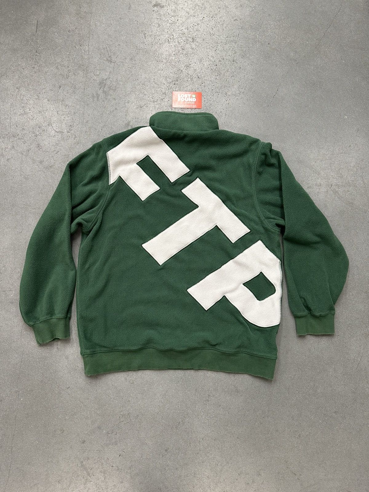 Fuck The Population FW18 FTP Sherpa Half Zip Fleece Jacket Grailed