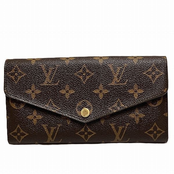 Louis Vuitton Louis Vuitton Louis Vuitton Monogram Sarah Wallet M60531 Canvas Long Wallet M60531 in Good Condition Size ONE SIZE - 1 Thumbnail