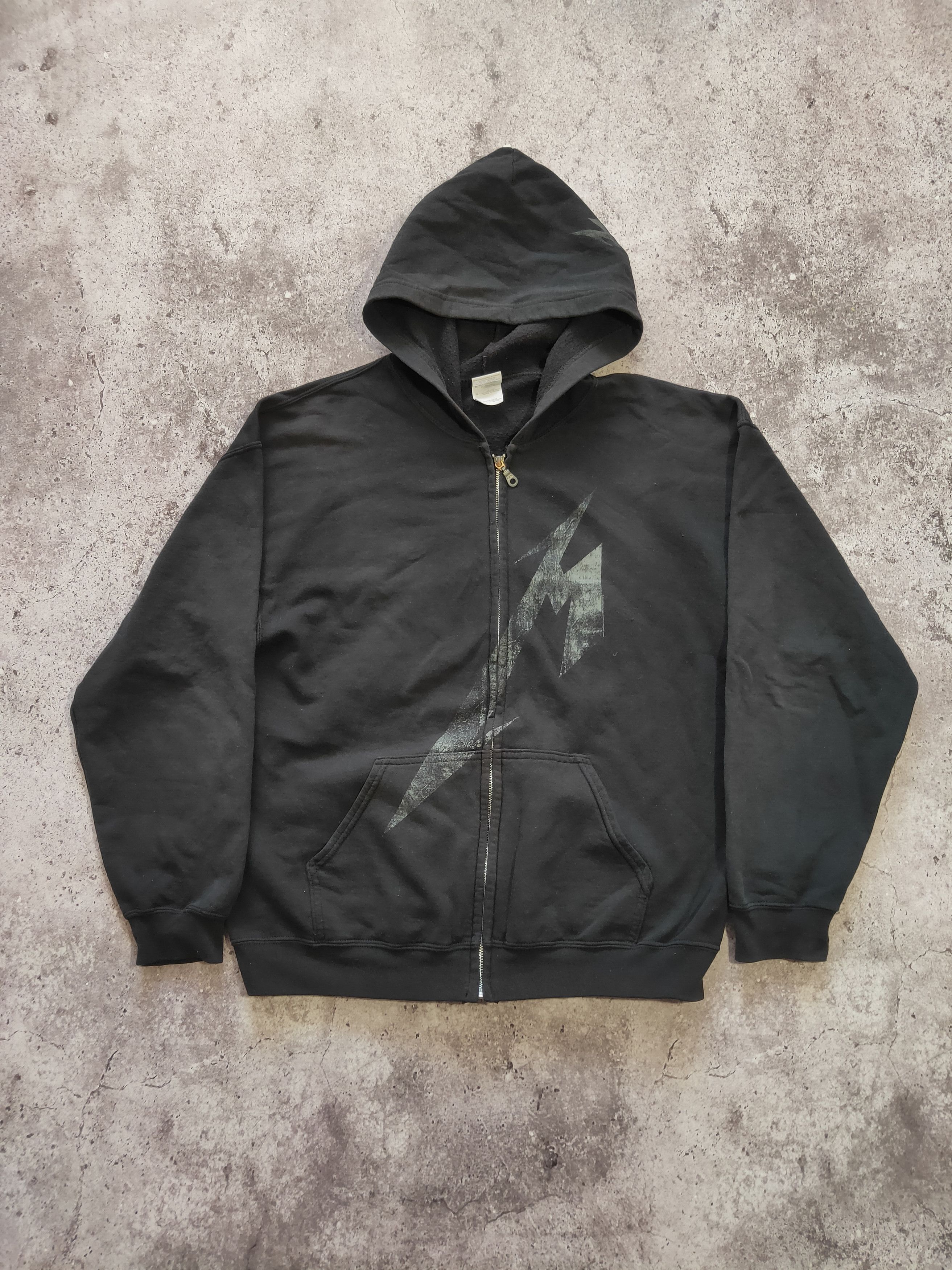 メタリカ 　 未開封品 00's Metallica “Metallica” zip hoodie