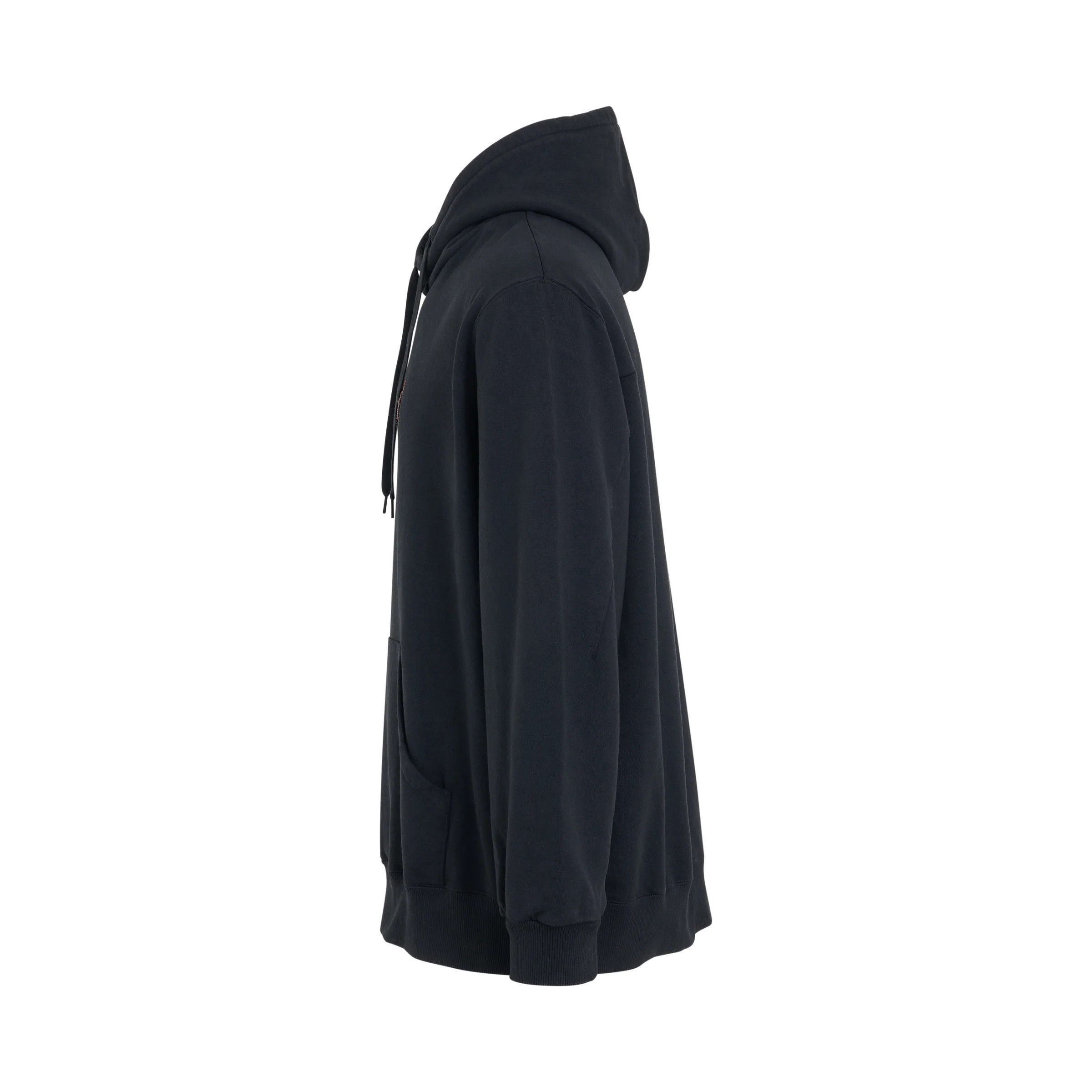 Doublet o1mris0824 Embroidery Hoodie in Black Size US M / EU 48-50 / 2 - 3 Thumbnail