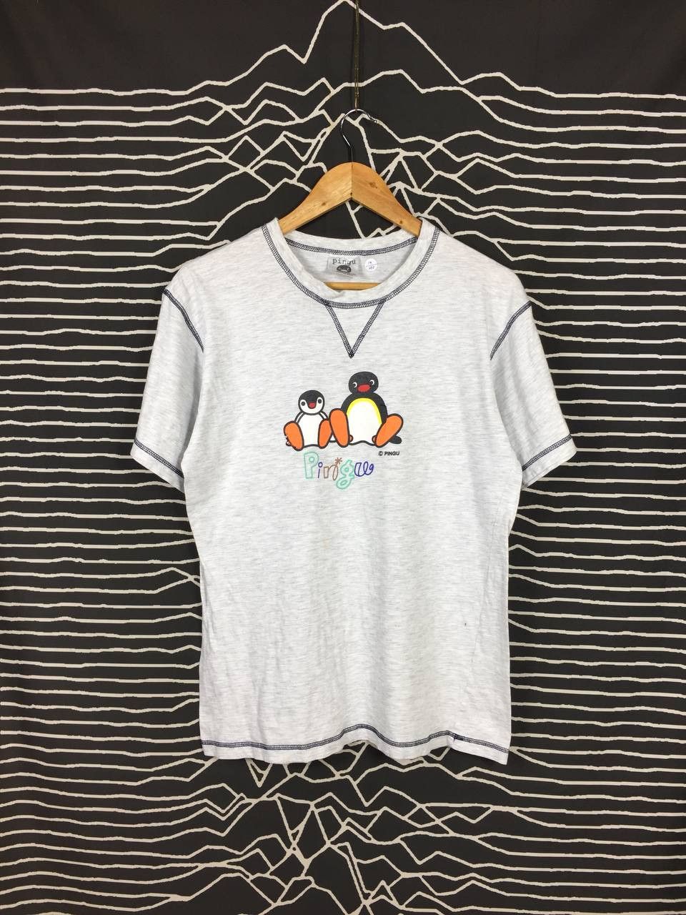 Cartoon Network × Japanese Brand × Vintage Vtg 90s Pingu Animated Cartoon Sumitomo Life Merch Promo Tee Size US M / EU 48-50 / 2 - 1 Thumbnail