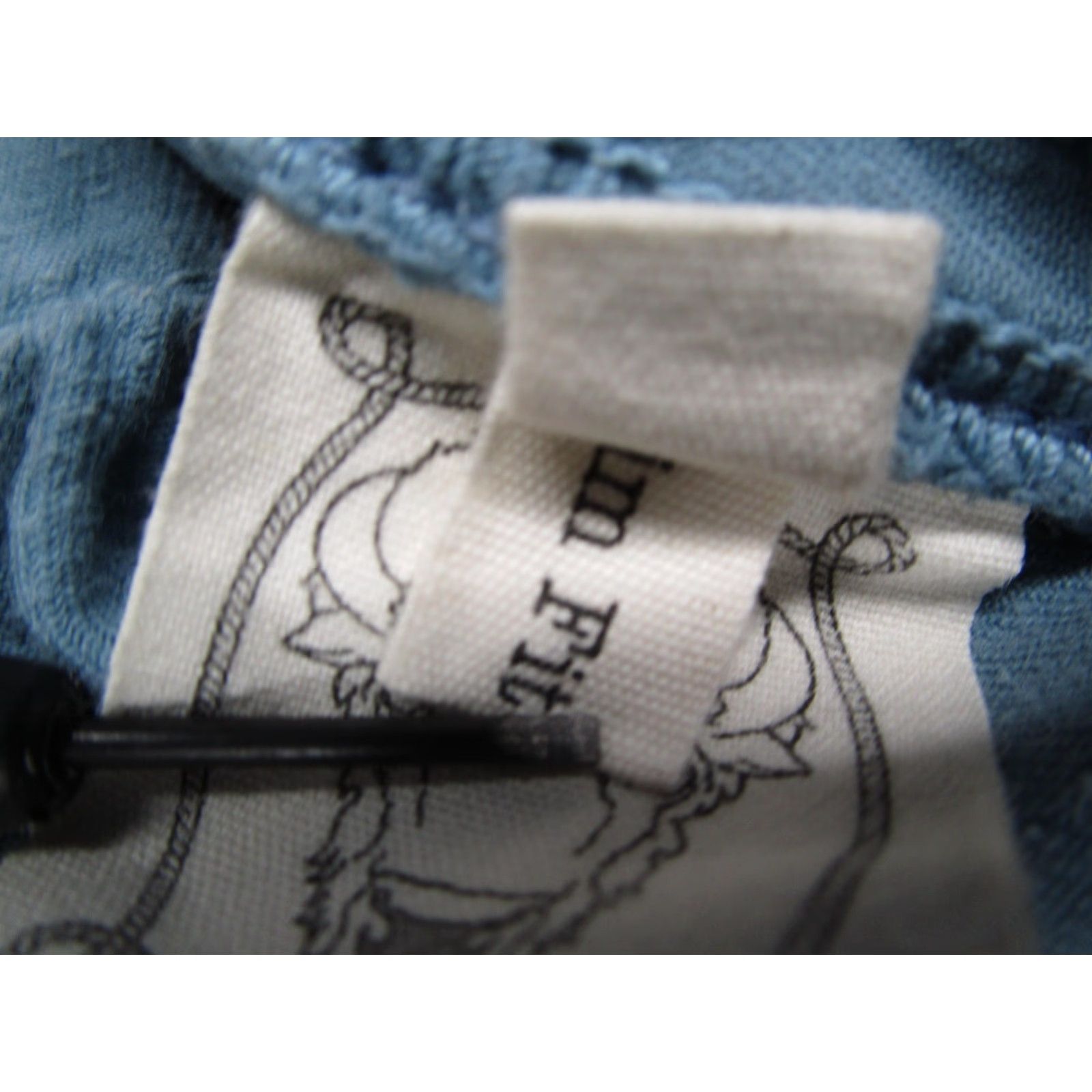 The West Is Dead The West is Dead Pants Mens 29x31 Blue Slim Chino Made in USA Casual Size US 29 - 7 Thumbnail