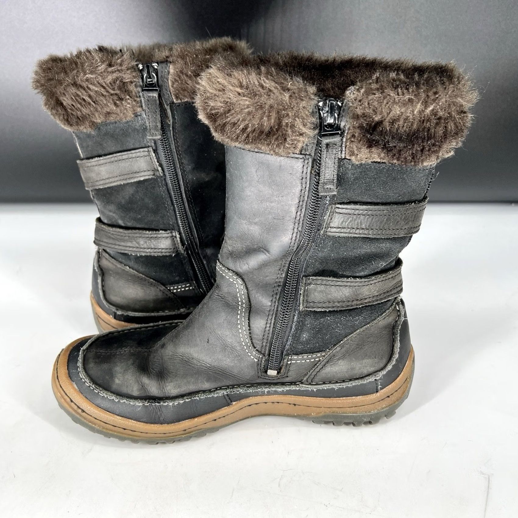 Merrell Merrell Decora Chant J48420 Womens Snow Boot Black Waterproof Shoe Size US 9 / IT 39 - 7 Thumbnail