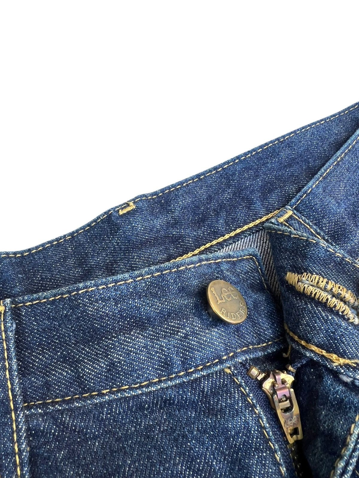 Lee Vintage Y2K Lee Riders Blue Denim Super Flare Jeans Size US 30 / EU 46 - 5 Thumbnail