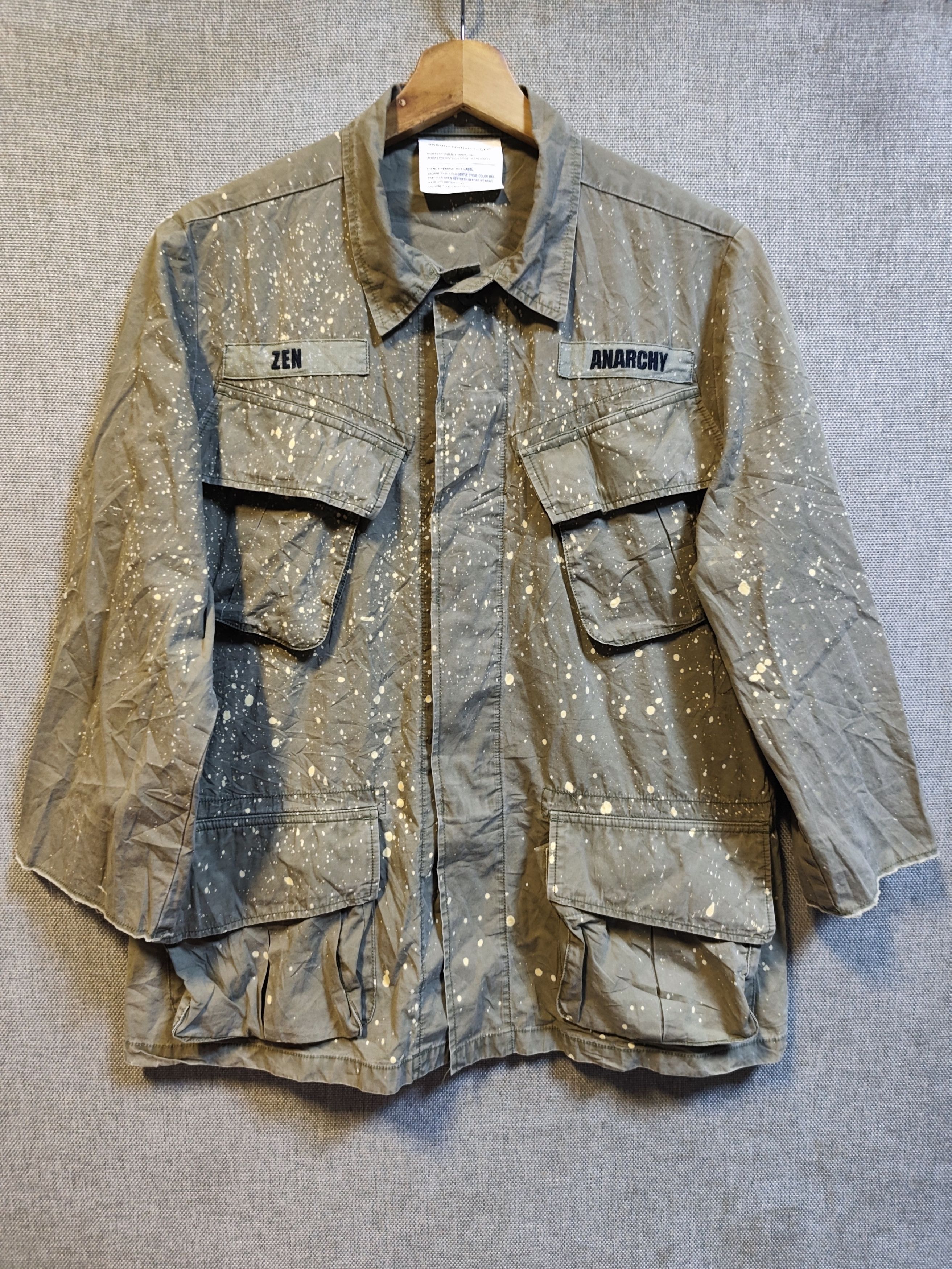 Sasquatchfabrix ​SS11 Sasquatchfabrix "Zen Anarchy" Dragon Splatter Jacket Size US M / EU 48-50 / 2 - 1 Thumbnail