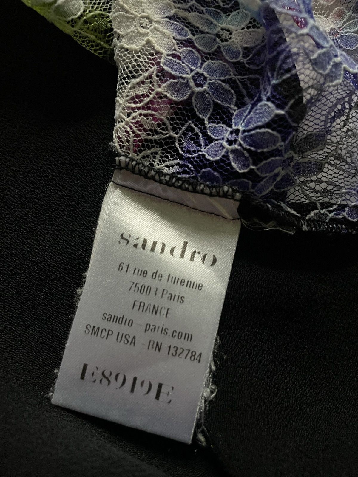 Sandro Sandro Paris multicoloured viscose tank top size 2 Size M / US 6-8 / IT 42-44 - 7 Thumbnail