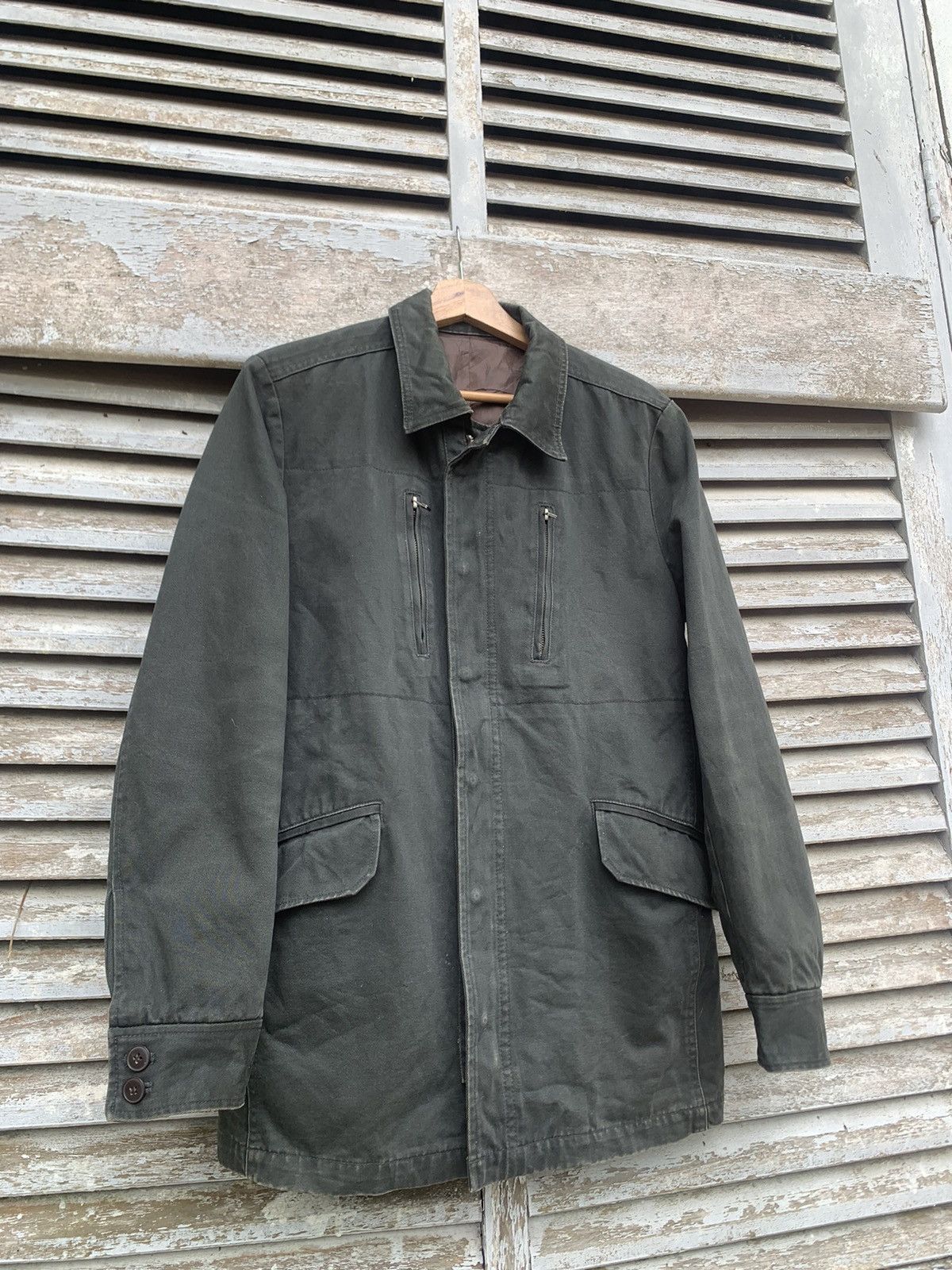 Takeo Kikuchi 👹Vintage Sun Faded Takeo Kikuchi Utility Jacket Size US M / EU 48-50 / 2 - 7 Thumbnail
