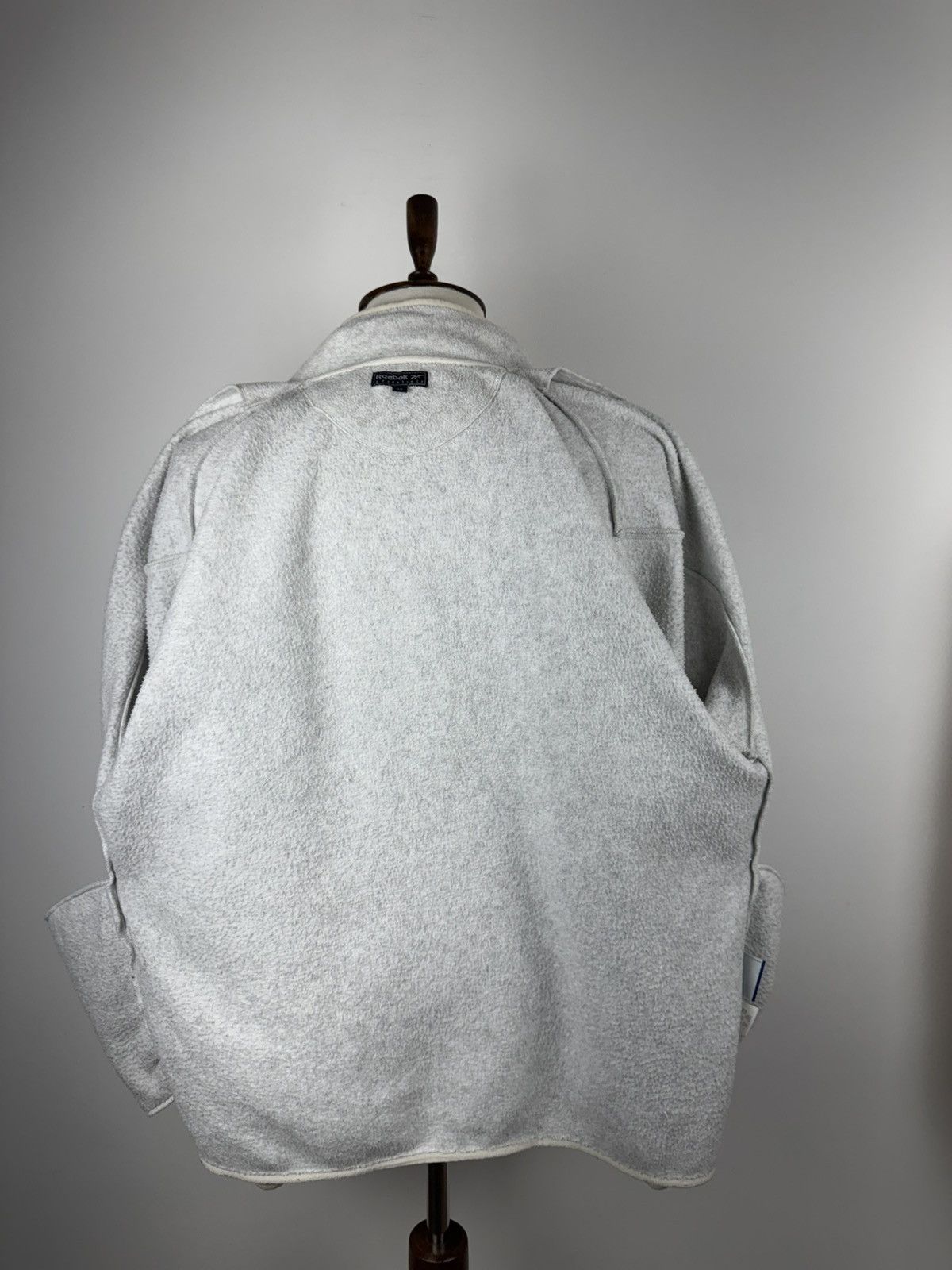 Reebok × Vintage Vintage Reebok Essentials Full Zip Fleece Jacket Pullover Size US M / EU 48-50 / 2 - 5 Thumbnail
