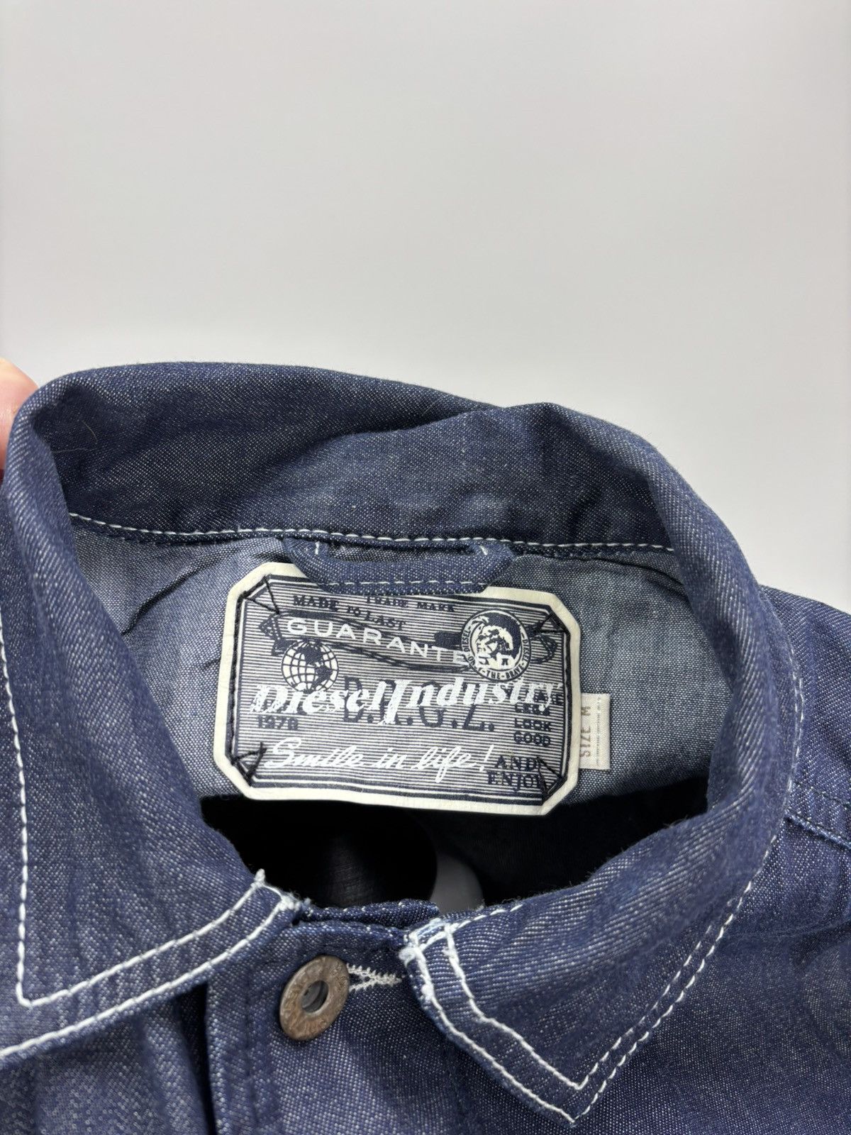 Diesel Womens denim jacket Diesel Size M Color Blue Size M / US 6-8 / IT 42-44 - 10 Thumbnail