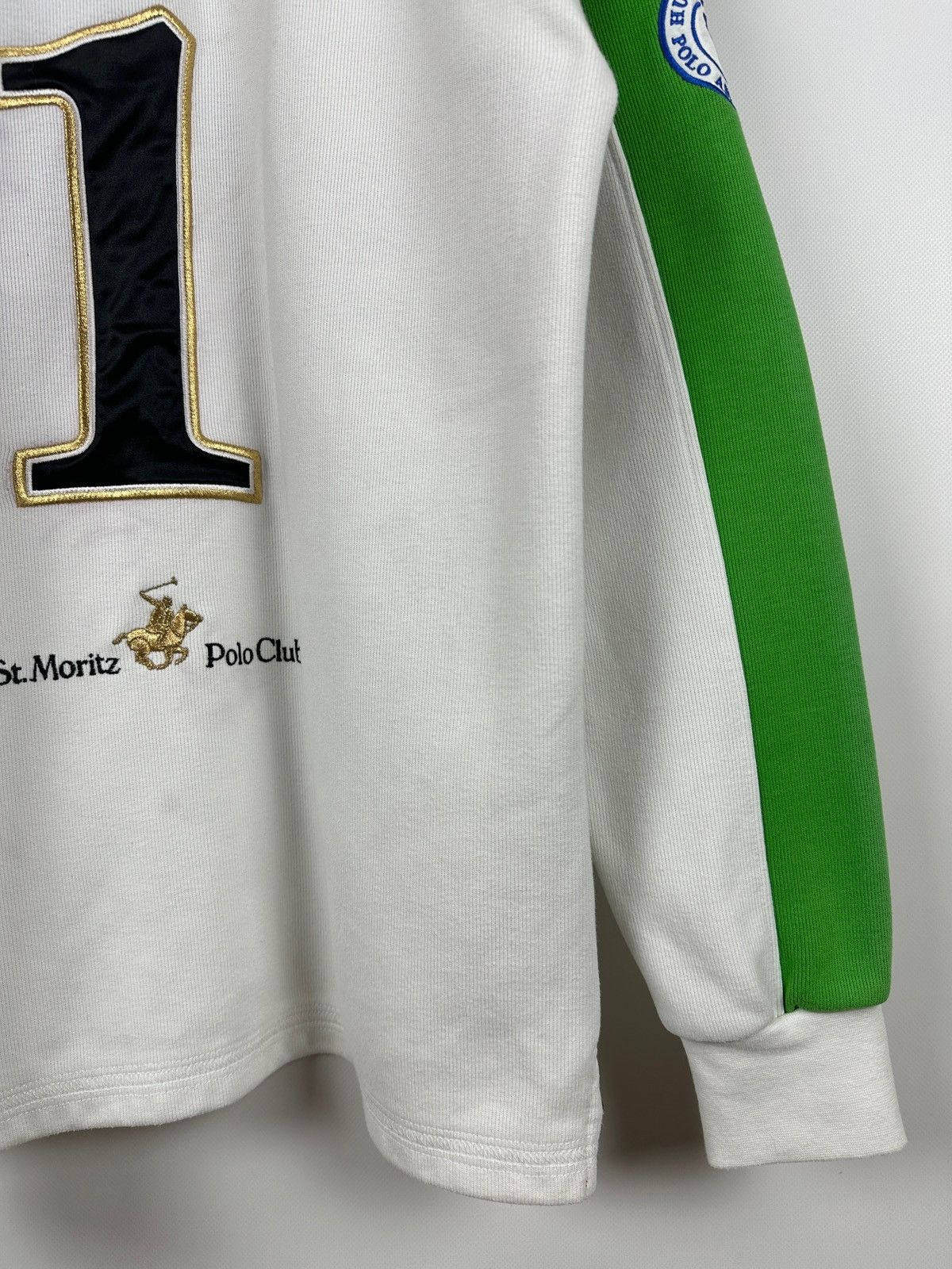 Vintage 2011 Vintage Polo St.Moritz Italy Team Long Sleeve T-Shirt Size US XL / EU 56 / 4 - 18 Thumbnail