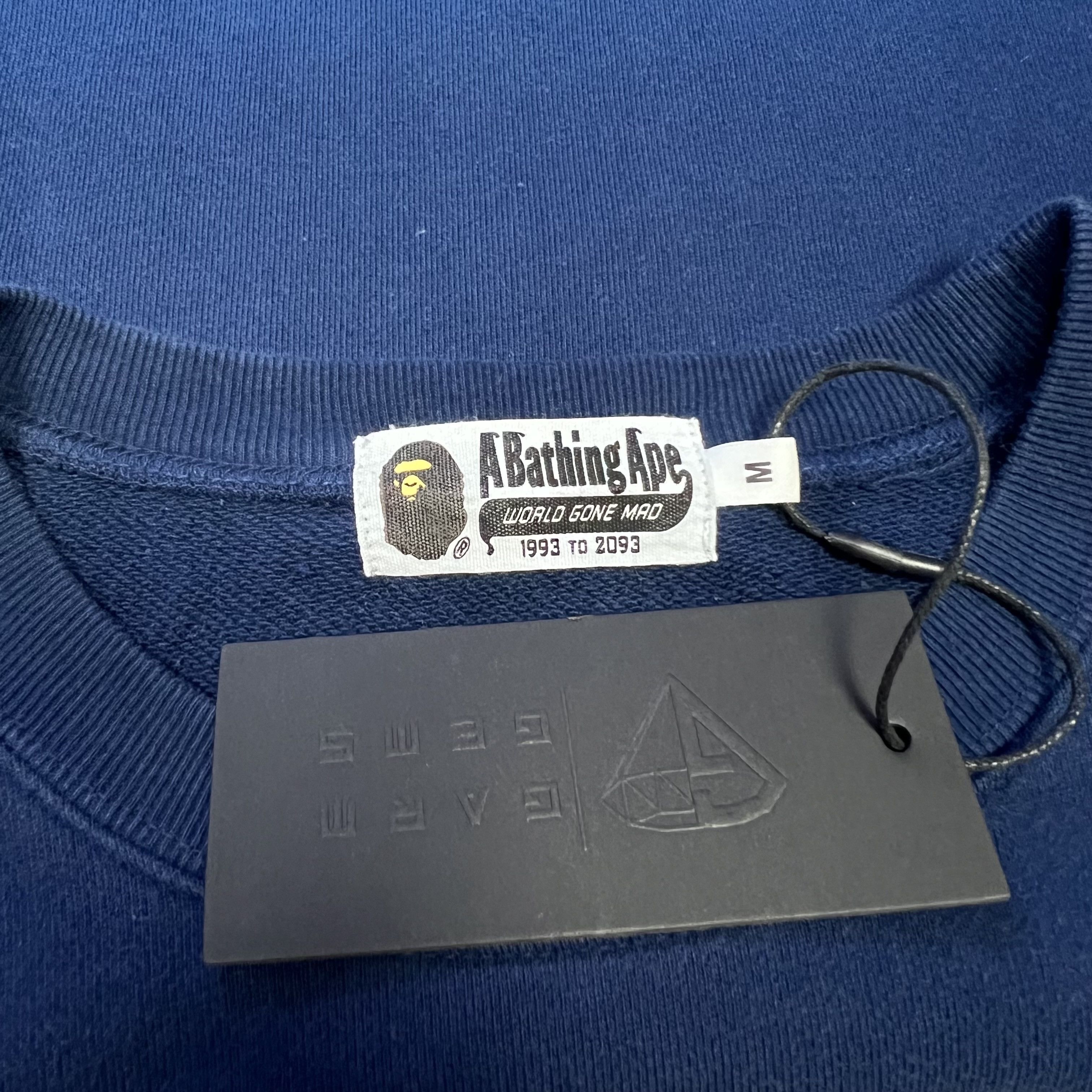 Bape A Bathing Ape Gradation Fade Logo Sweatshirt Size US M / EU 48-50 / 2 - 5 Thumbnail