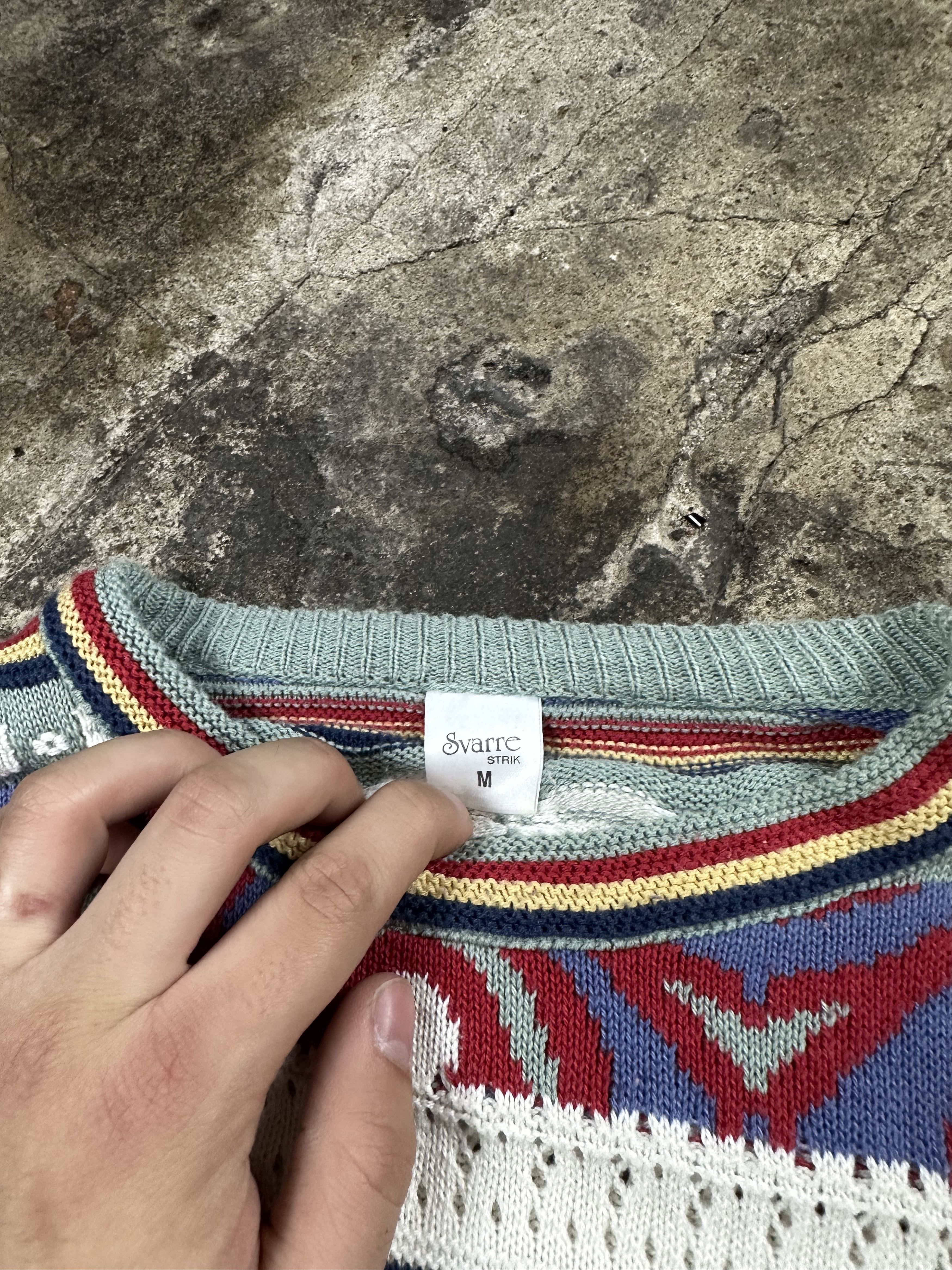 Vintage Vintage 3D Cable Knit Boxy Sweater Size US M / EU 48-50 / 2 - 6 Thumbnail
