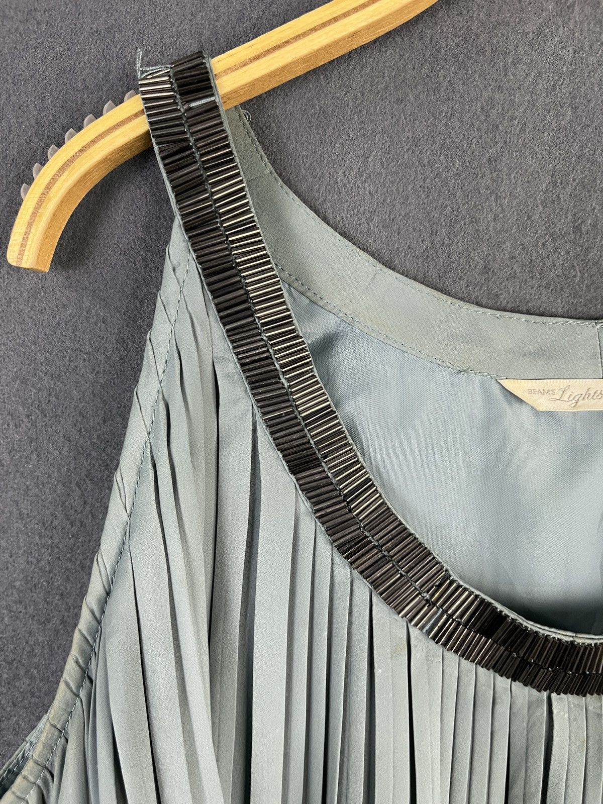 Beams Plus × Vintage Beams Light Pleated Dress Size XS / US 0-2 / IT 36-38 - 9 Thumbnail