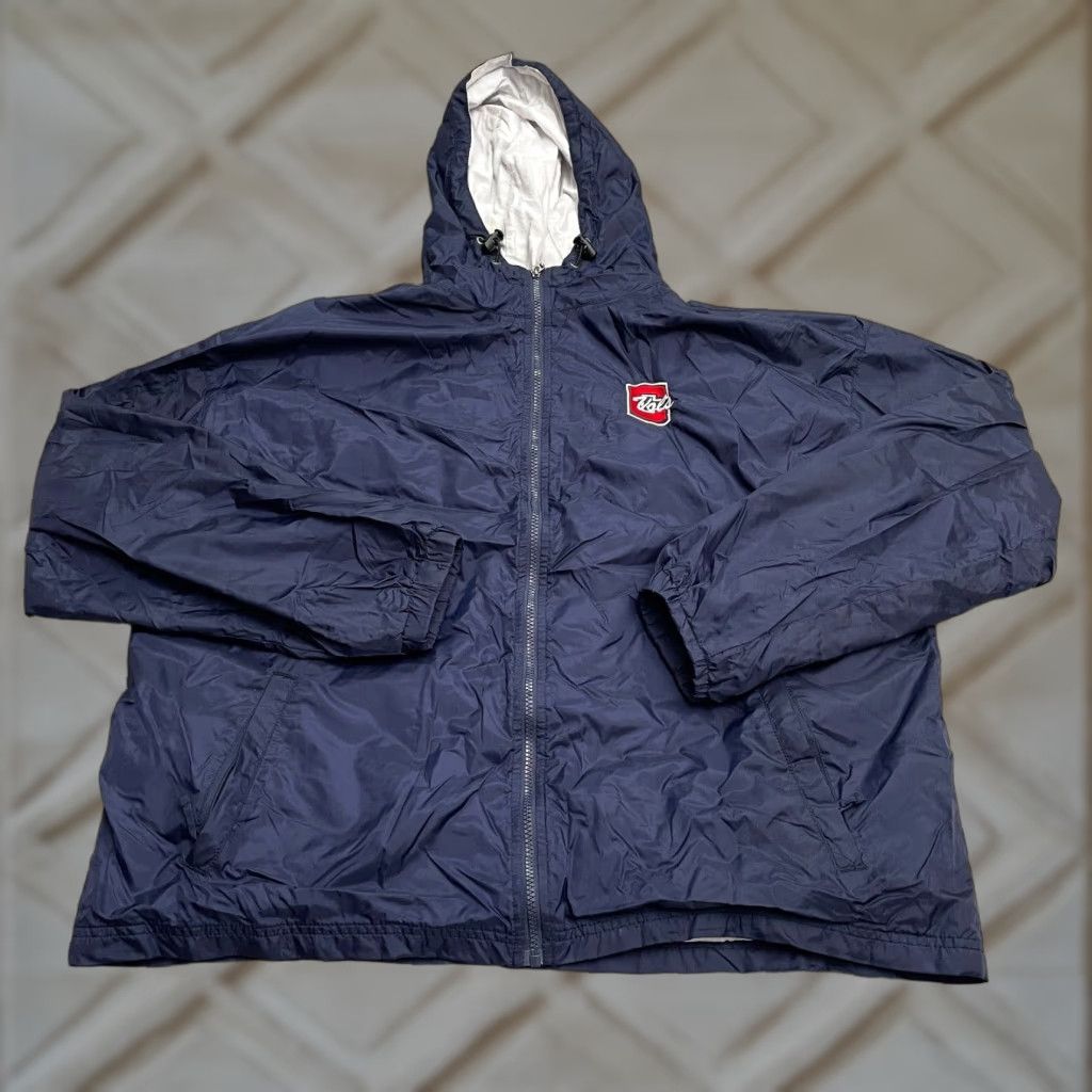 Augusta Sportswear Augusta Sportswear Jacket Womens XL Blue Windbreaker Full Zip Hooded Softshell Mid-Length Casual Outdoor Jacket Size XL / US 12-14 / IT 48-50 - 1 Thumbnail
