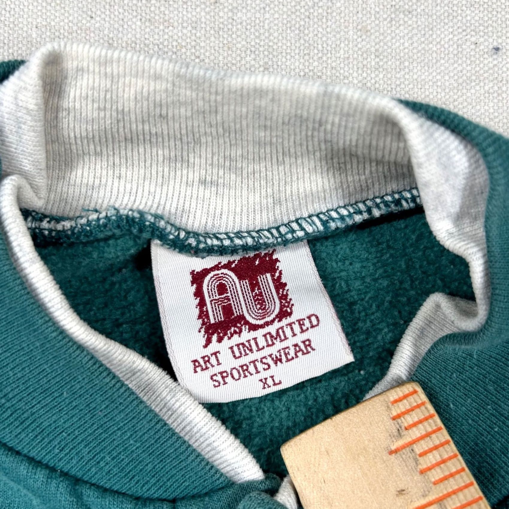 Vintage VINTAGE Art Unlimited Sweatshirt Mens XL Alaska Wolves All Over Print Graphic Nature 90s Size US XL / EU 56 / 4 - 3 Thumbnail