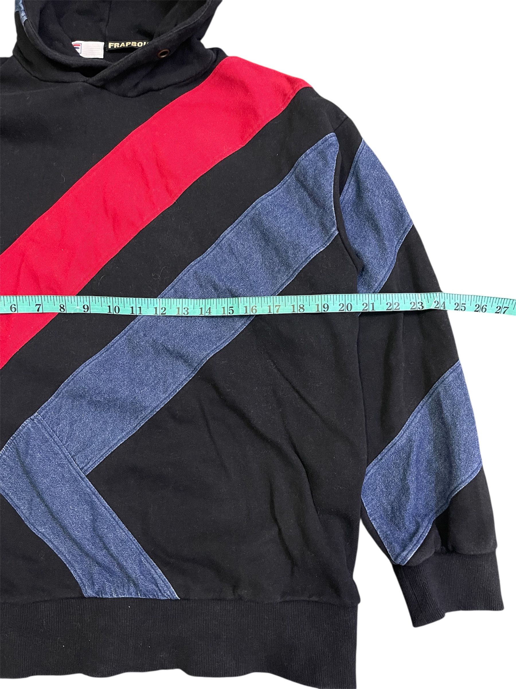 Frapbois Fila x Frapbois (Issey Miyake) Pullover Hoodie Red Blue Size US S / EU 44-46 / 1 - 13 Thumbnail