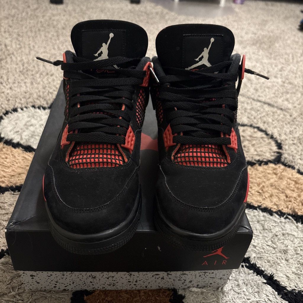 Jordan Brand AIR JORDAN 4 RED THUNDER Size US 10 / EU 43 - 2 Thumbnail