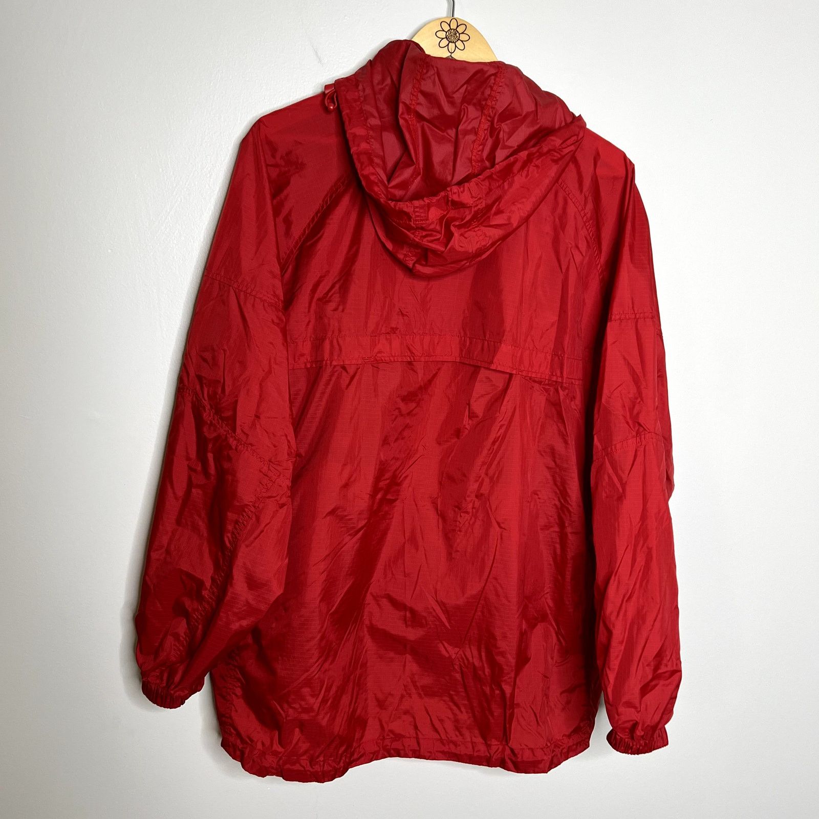 Other Vintage Ohio State Buckeyes Windbreaker Jacket Red Full Zip Size L / US 10 / IT 46 - 5 Thumbnail