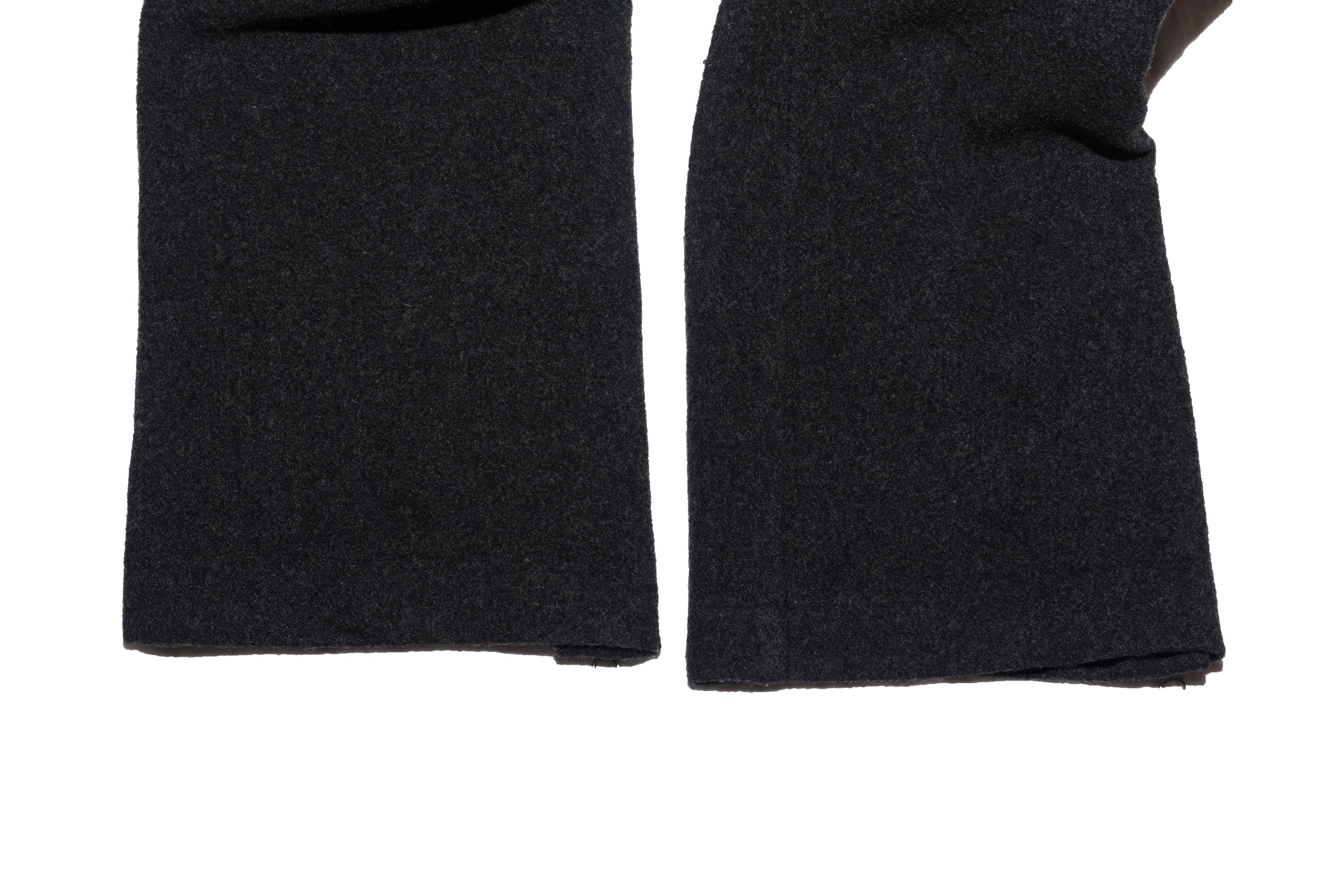 Other HEAVY WOOL FULL SIDE ZIP TROUSERS Size US 30 / EU 46 - 5 Thumbnail