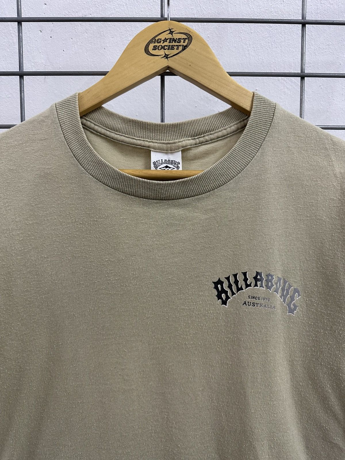 Billabong Rare And Beautiful Vintage 90’s Billabong Spell Out Surf Tee Size US S / EU 44-46 / 1 - 5 Thumbnail