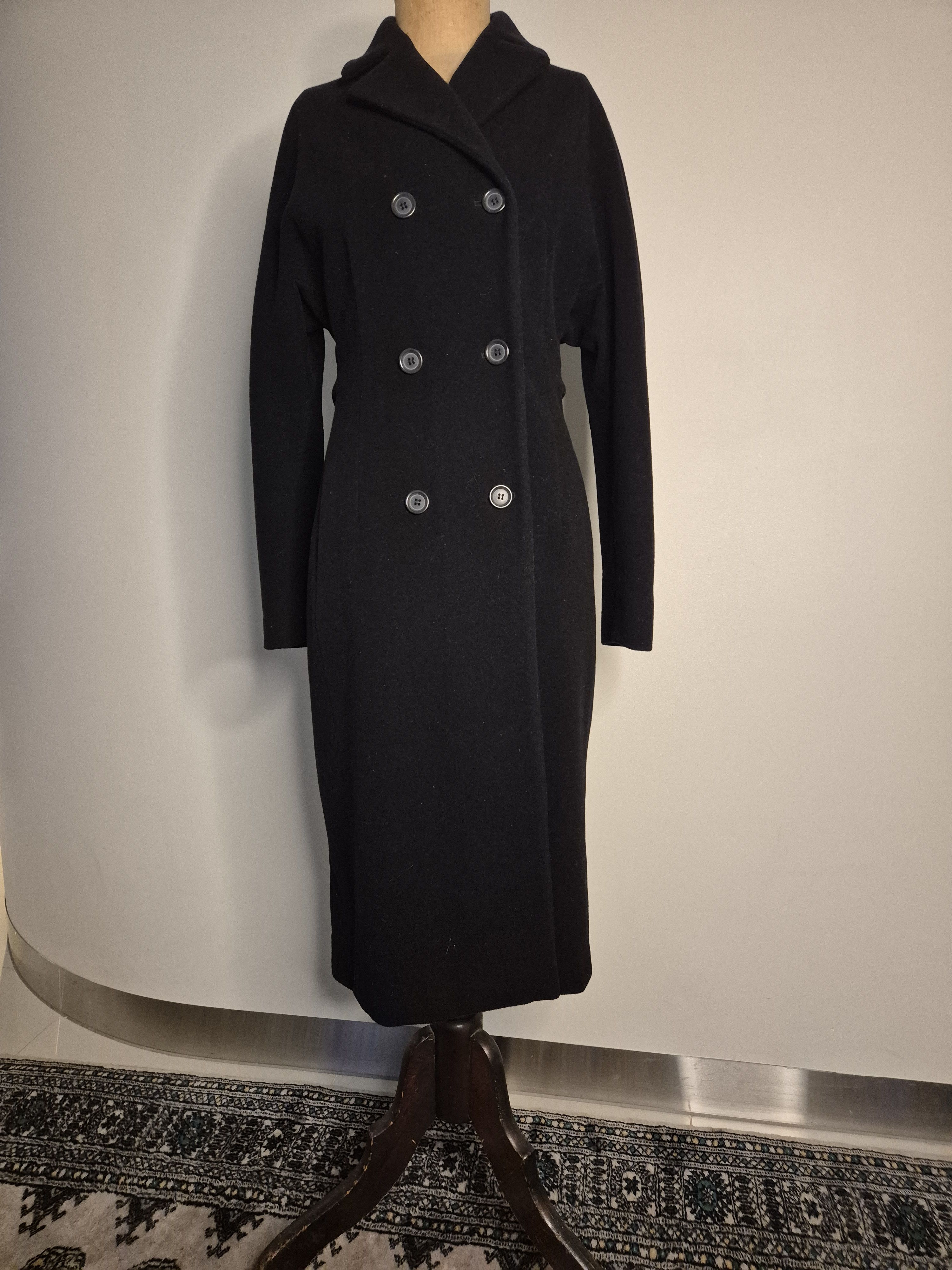Lawrence Steele 90s woollen overcoat