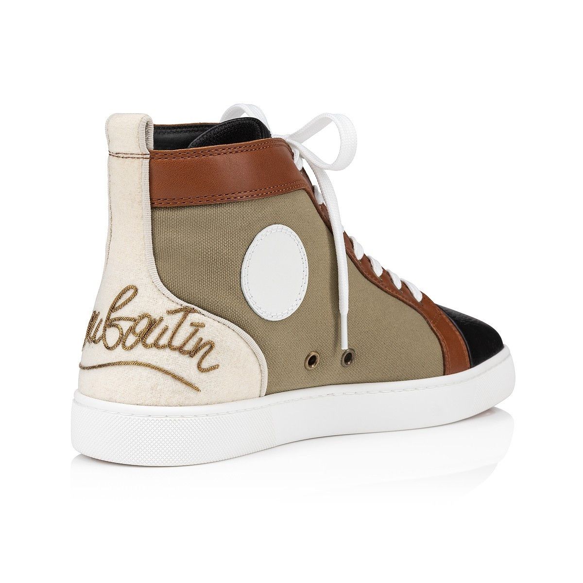 Christian Louboutin oc11z0325 Fun Louis Flat in Multicolor Size US 10.5 / EU 43-44 - 3 Thumbnail