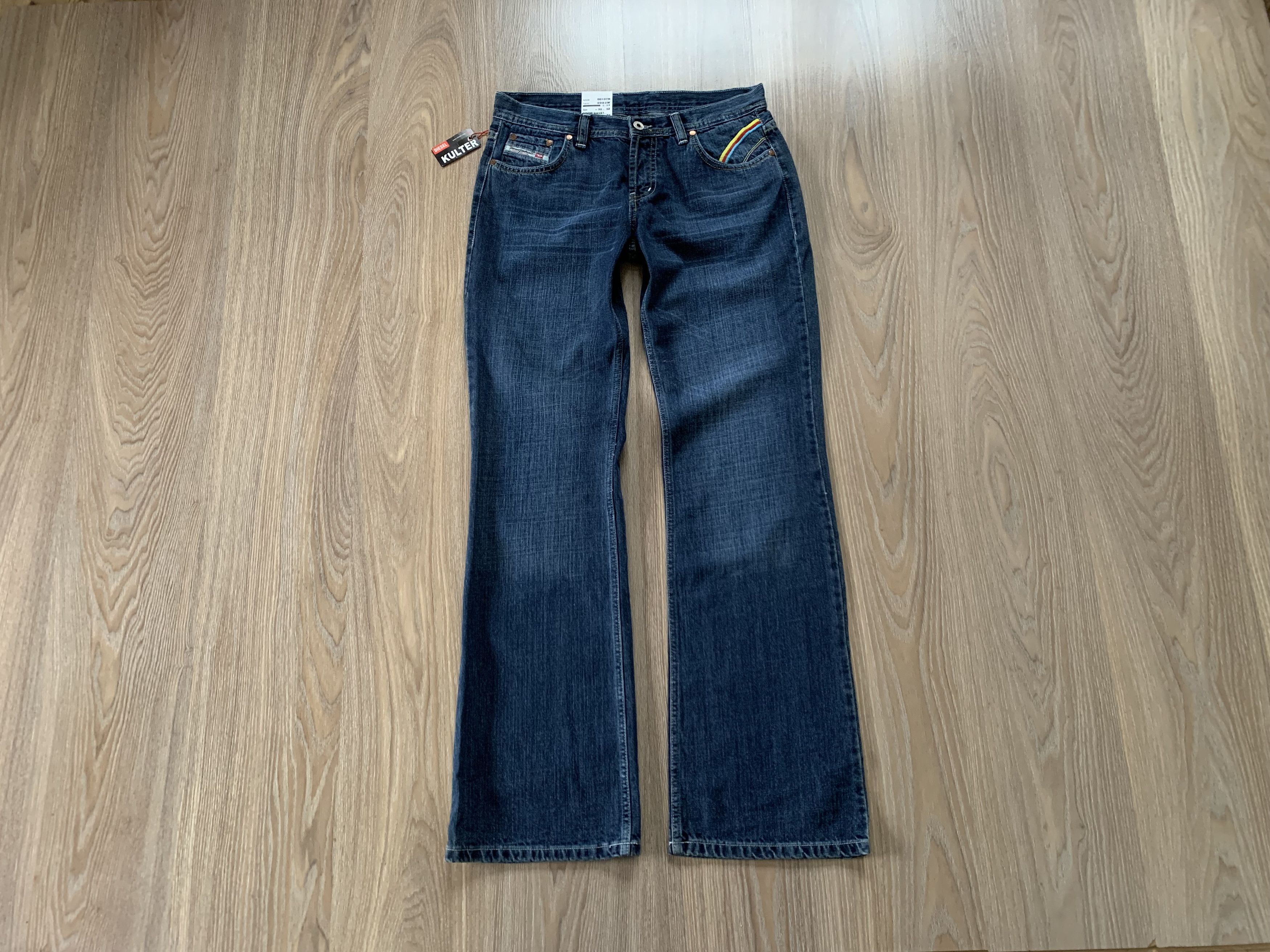 Diesel × Vintage New Vintage Diesel Kulter Womens Jeans Size 32" / US 10 / IT 46 - 13 Thumbnail
