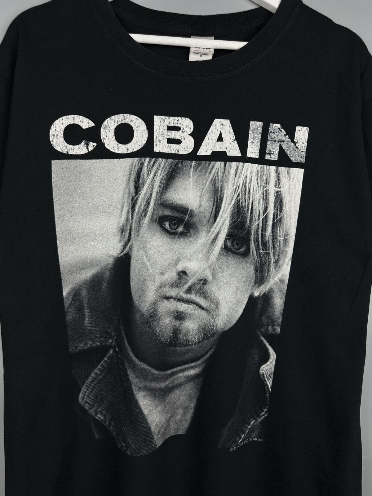 Band Tees Kurt Cobain Memorial Tee T Shirt Nirvana Y2K Vintage Graphic Size US L / EU 52-54 / 3 - 3 Thumbnail