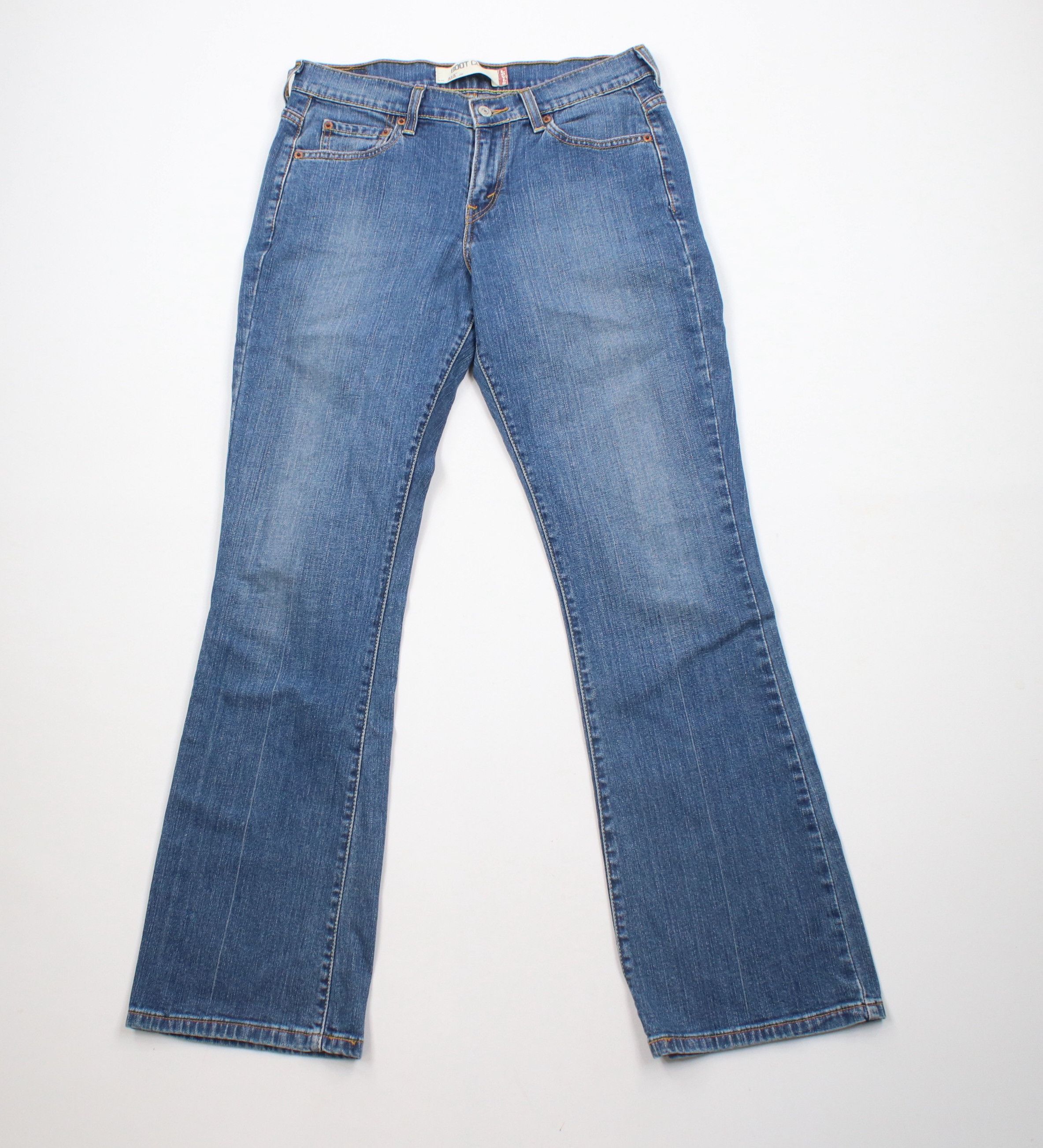 Levi's × Vintage Vintage Y2K 2005 Levis 515 Bootcut Stretch Denim Jeans Size 28" / US 6 / IT 42 - 1 Thumbnail